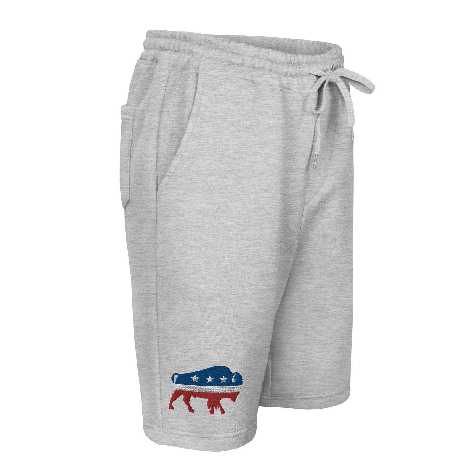 Independent Bison Embroidered Men's Fleece Shorts
