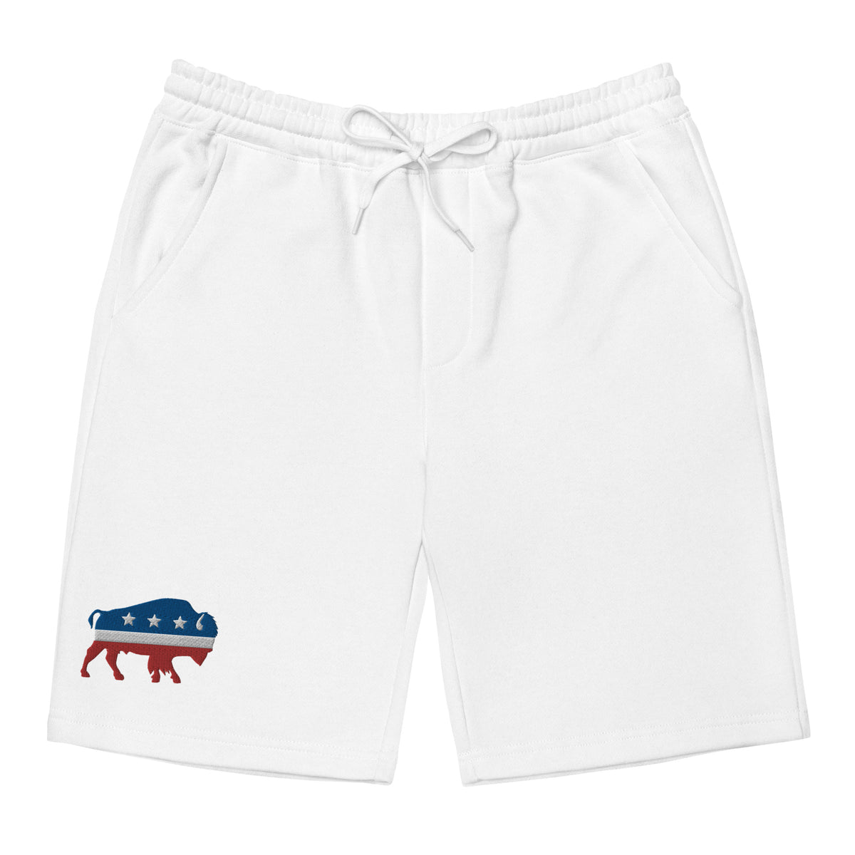 Independent Bison Embroidered Men&#39;s Fleece Shorts