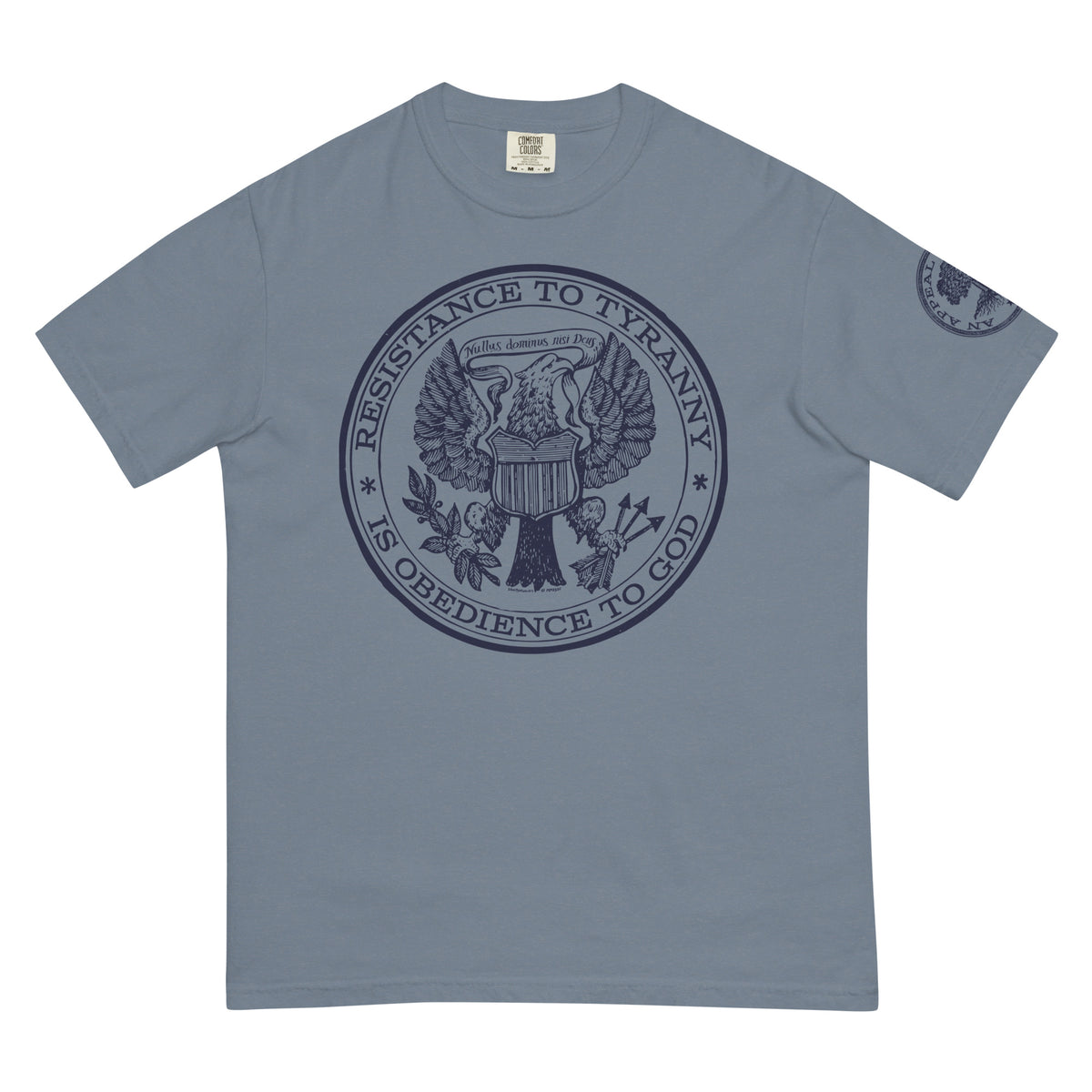 Resistance to Liberty Is Obedience To God Men’s Heavy Graphic Tee