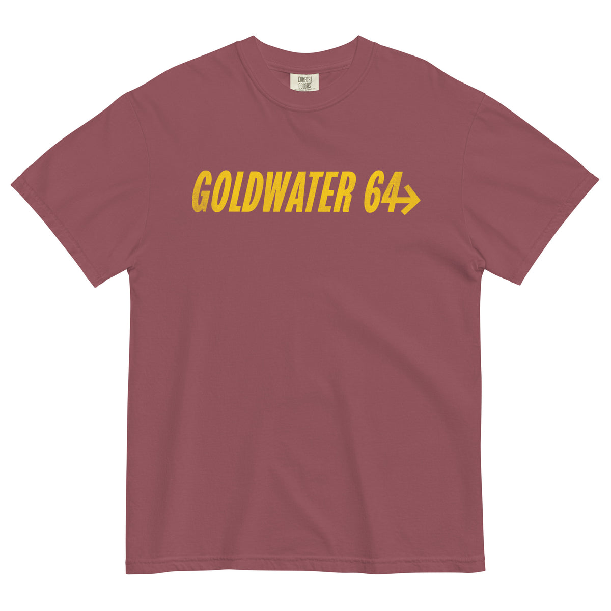 Goldwater 1964 Men’s Garment-dyed Heavyweight Reproduction Campaign T-shirt