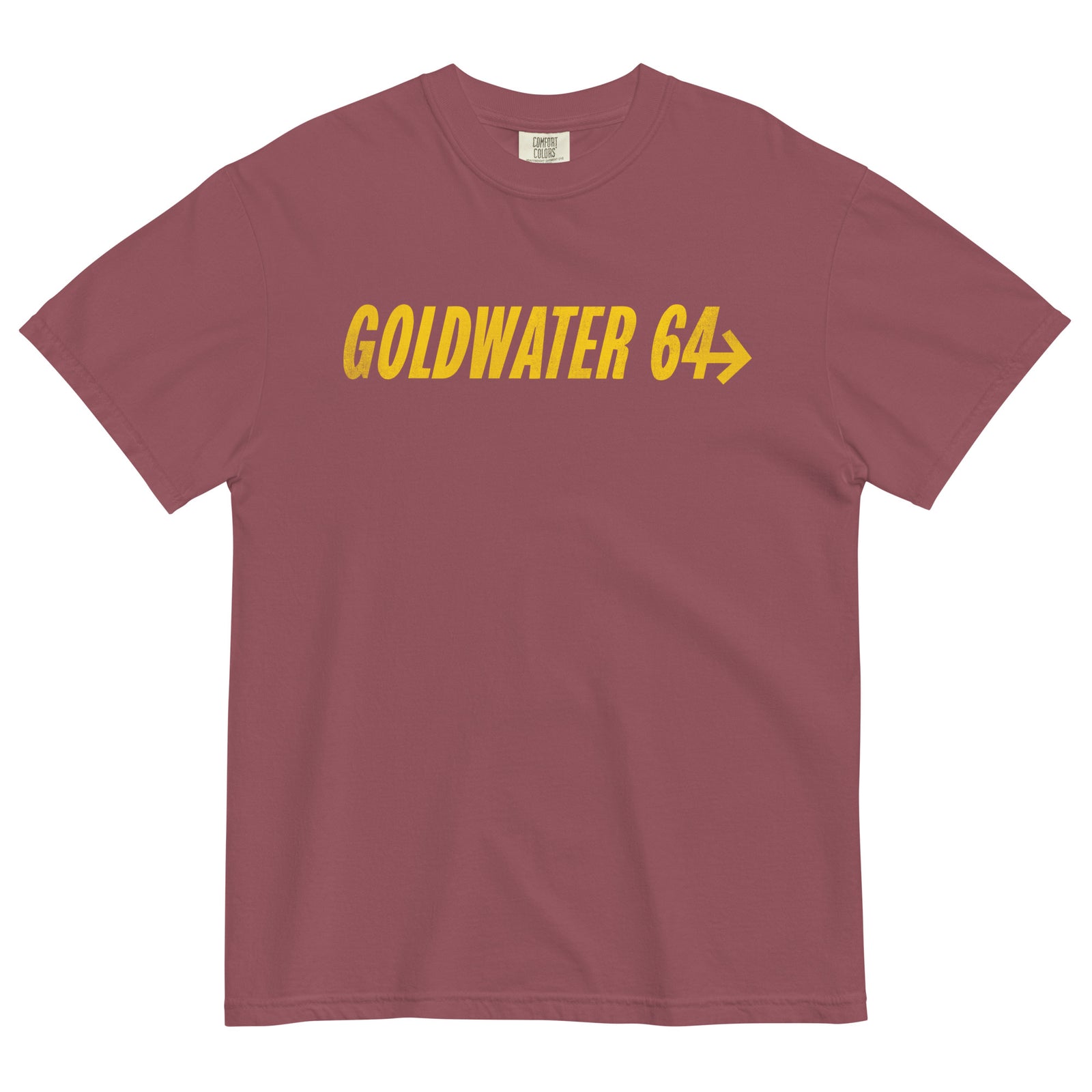 Goldwater 1964 Men’s Garment-dyed Heavyweight Reproduction Campaign T-shirt