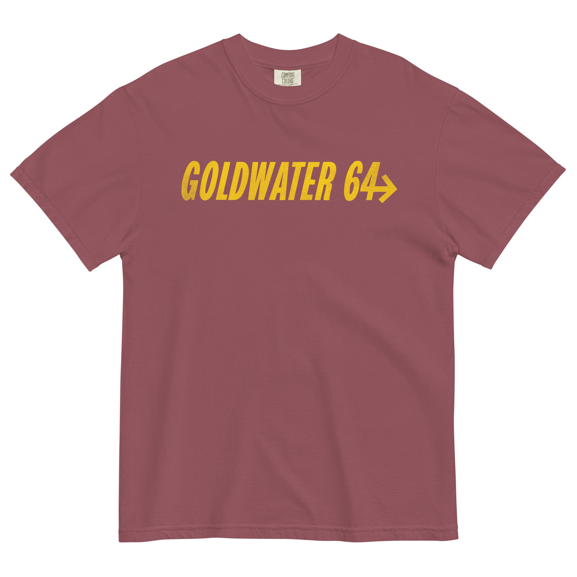 Goldwater 1964 Men’s Garment-dyed Heavyweight Reproduction Campaign T-shirt
