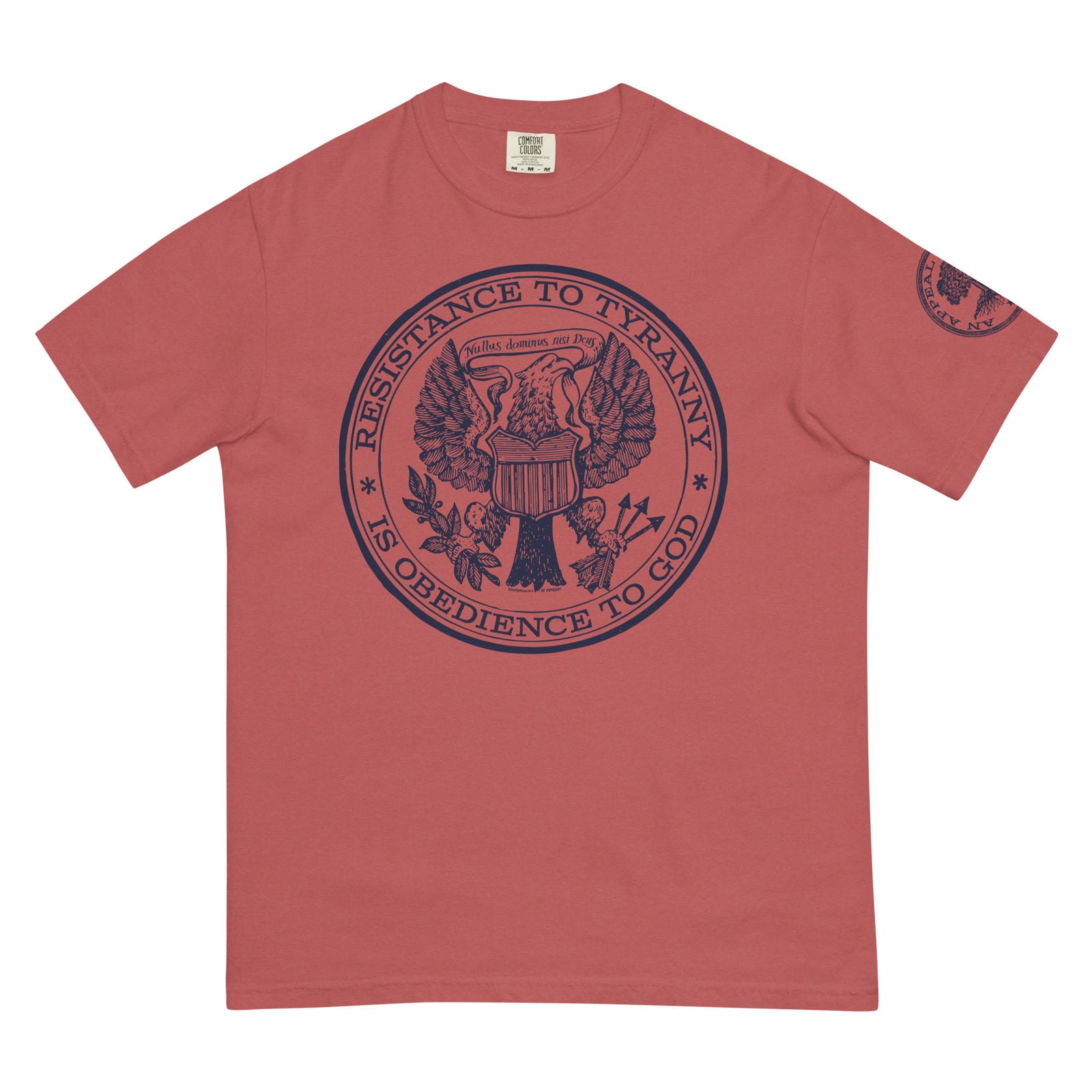 Resistance to Liberty Is Obedience To God Men’s Heavy Graphic Tee