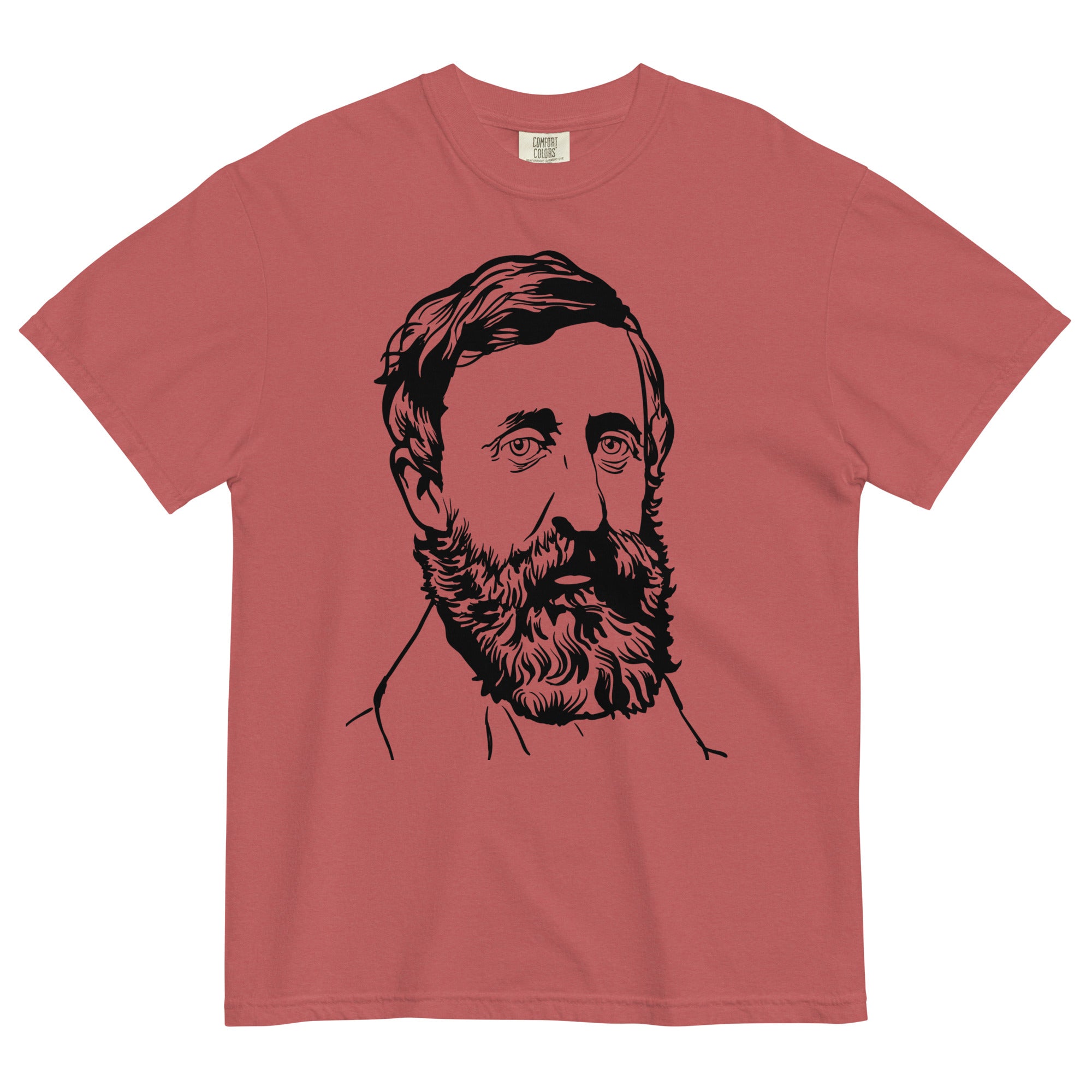 Henry David Thoreau Men’s Garment-dyed Heavyweight Tee