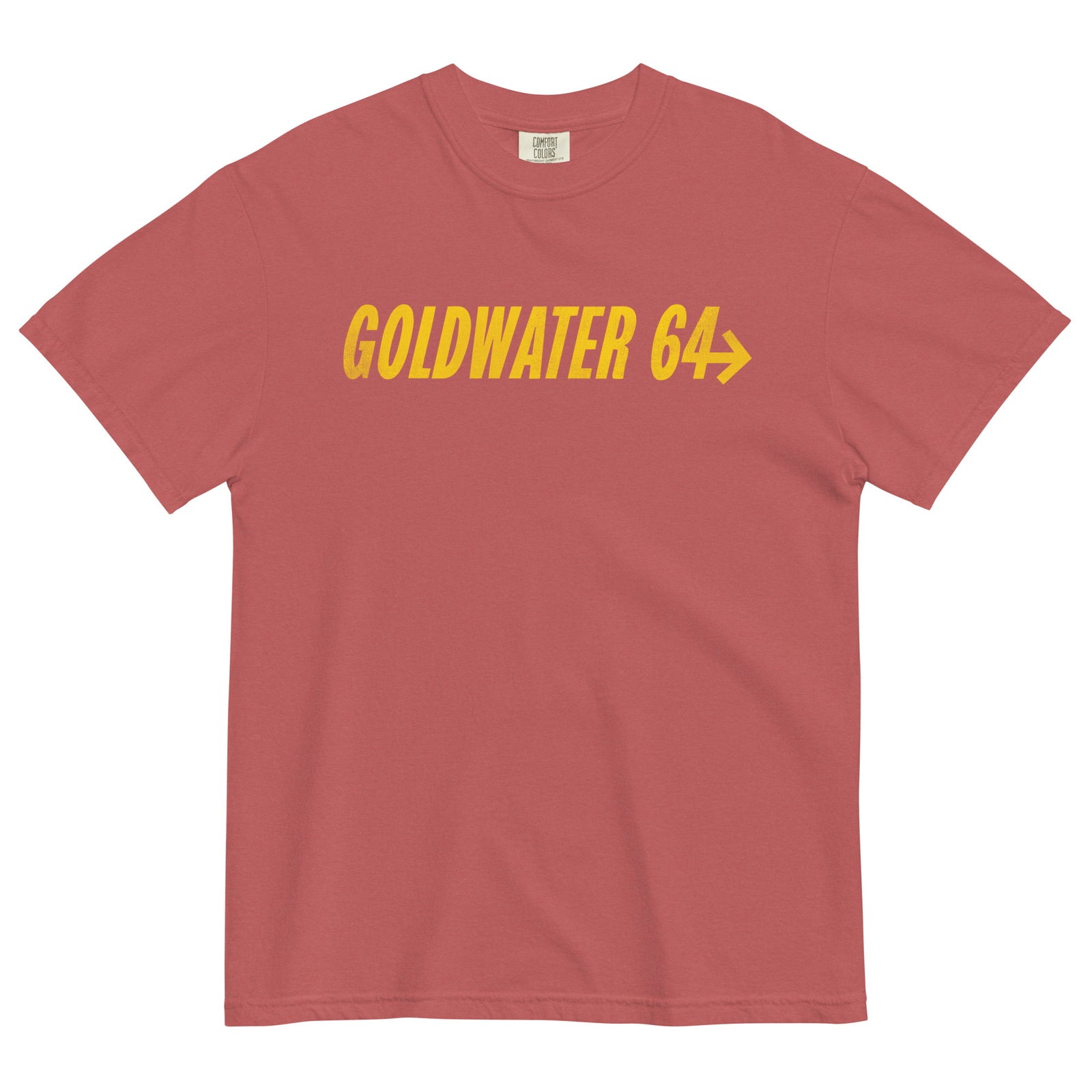 Goldwater 1964 Men’s Garment-dyed Heavyweight Reproduction Campaign T-shirt