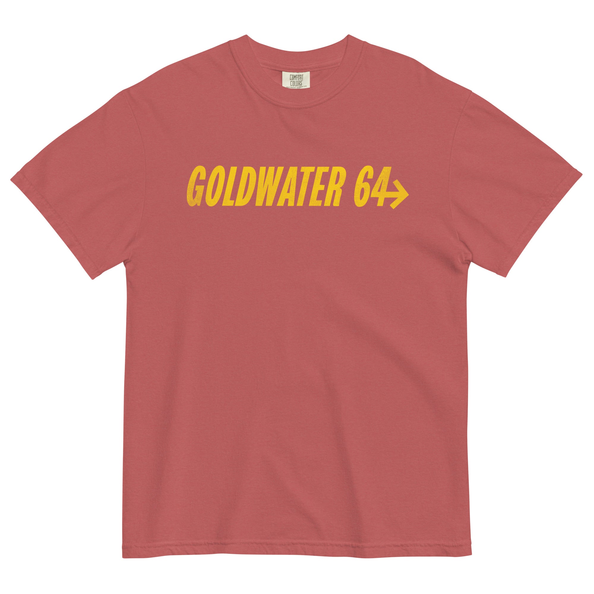 Goldwater 1964 Men’s Garment-dyed Heavyweight Reproduction Campaign T-shirt