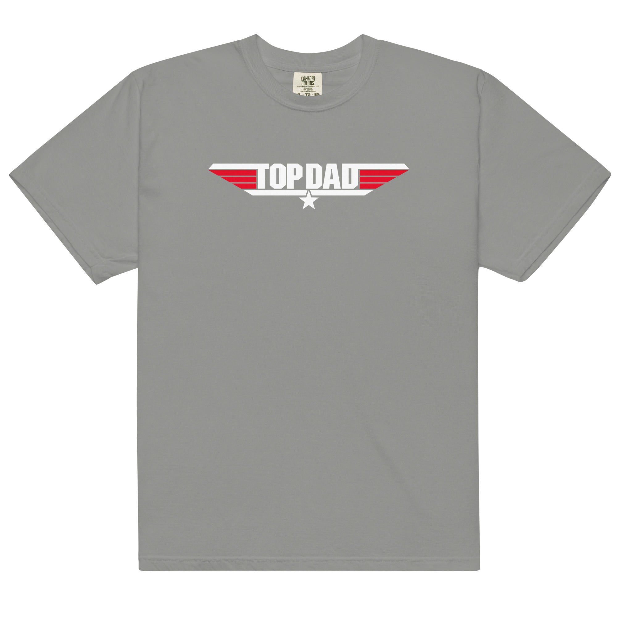 Top Dad Men’s Garment-dyed Heavyweight T-shirt