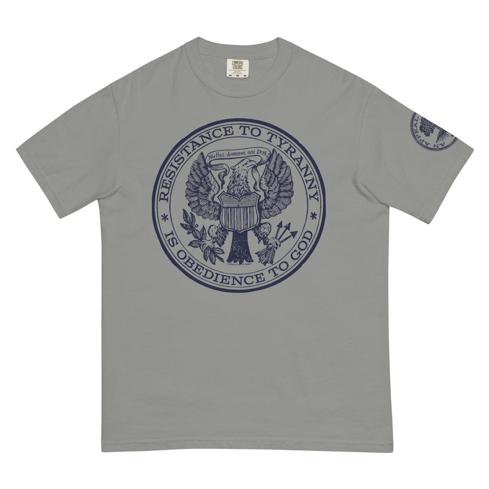 Resistance to Liberty Is Obedience To God Men’s Heavy Graphic Tee