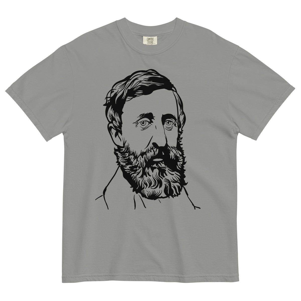 Henry David Thoreau Men’s Garment-dyed Heavyweight Tee