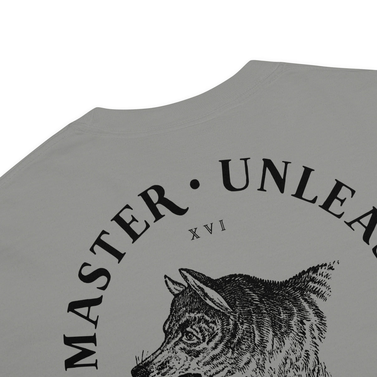 No Master Men’s Garment-dyed Heavyweight Graphic T-shirt