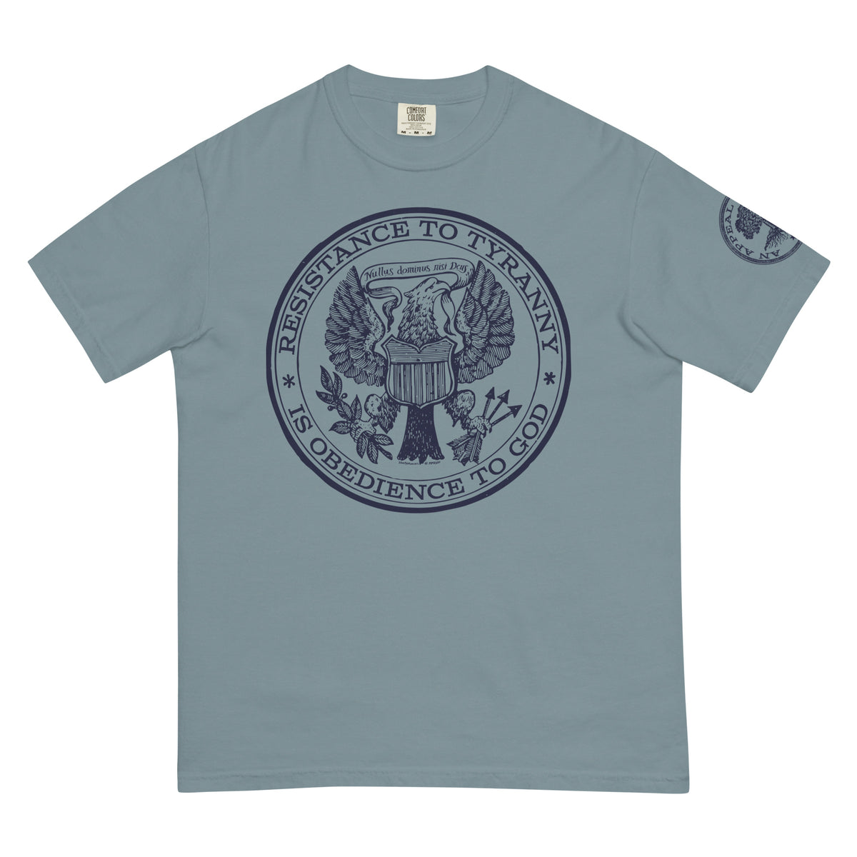 Resistance to Liberty Is Obedience To God Men’s Heavy Graphic Tee