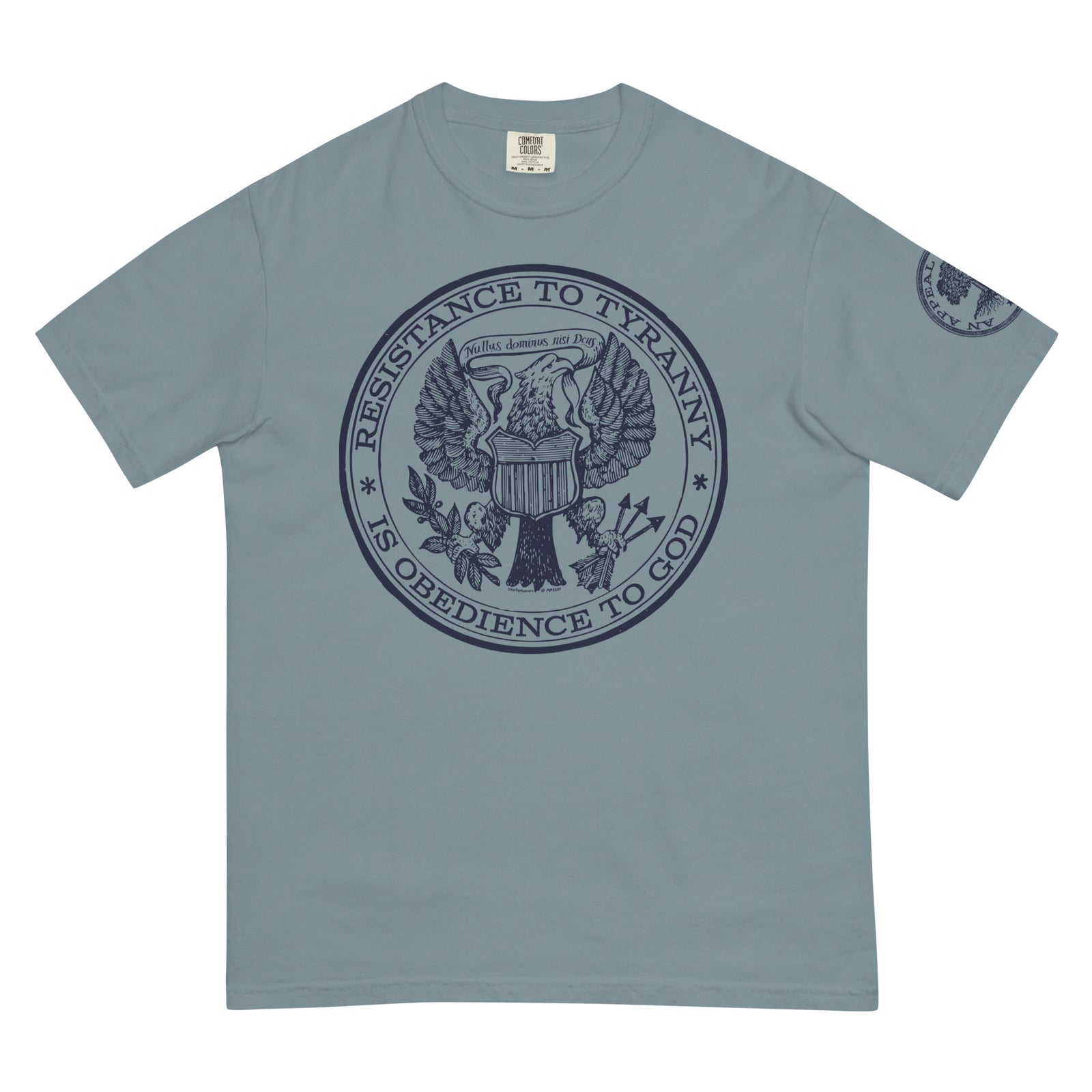 Resistance to Liberty Is Obedience To God Men’s Heavy Graphic Tee