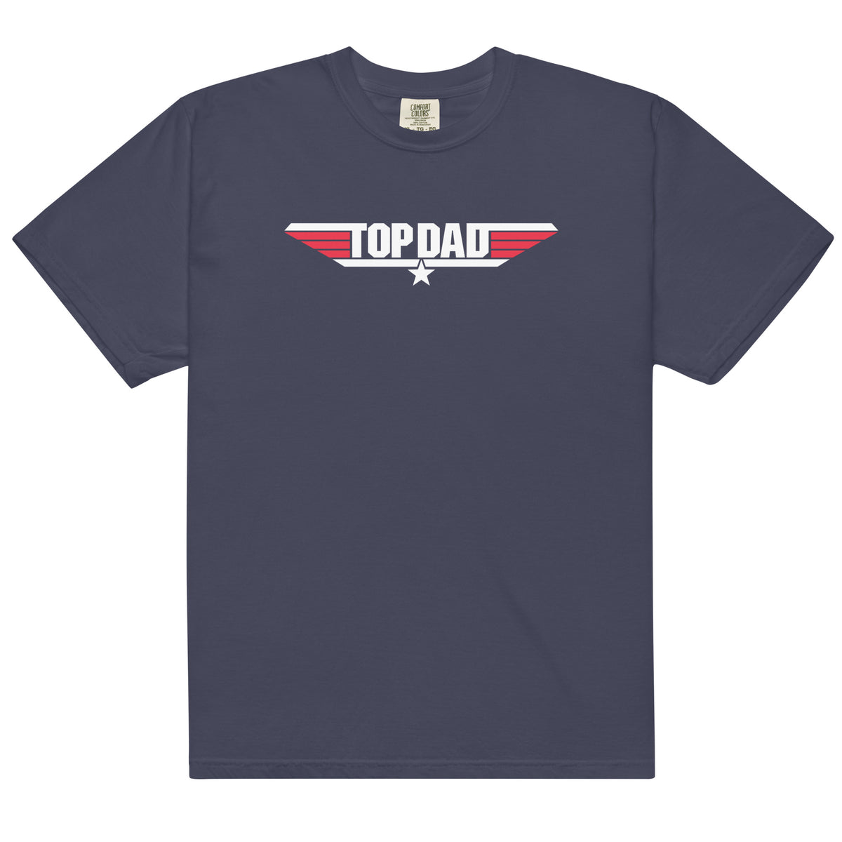 Top Dad Men’s Garment-dyed Heavyweight T-shirt