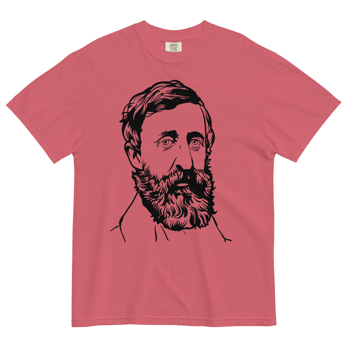 Henry David Thoreau Men’s Garment-dyed Heavyweight Tee