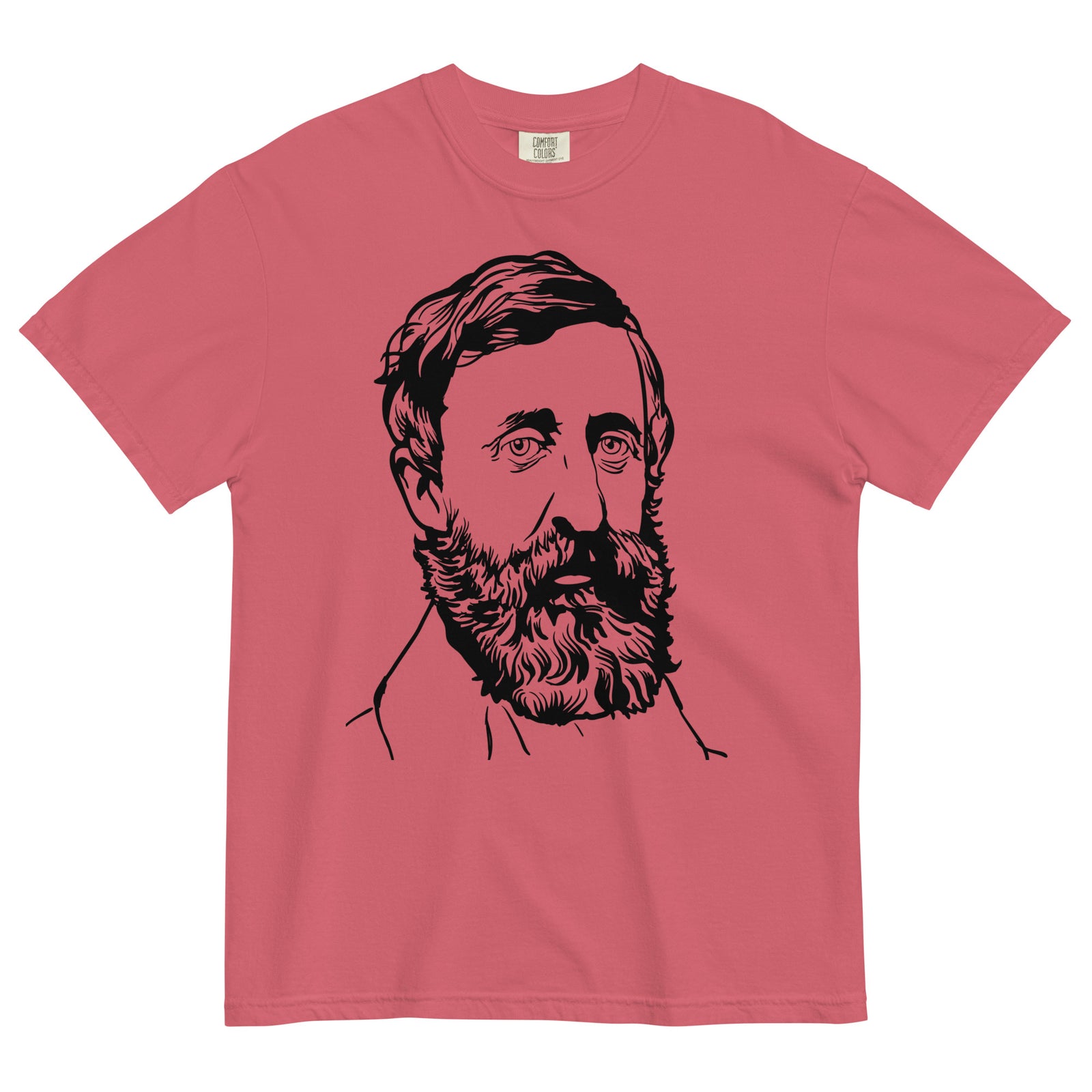 Henry David Thoreau Men’s Garment-dyed Heavyweight Tee