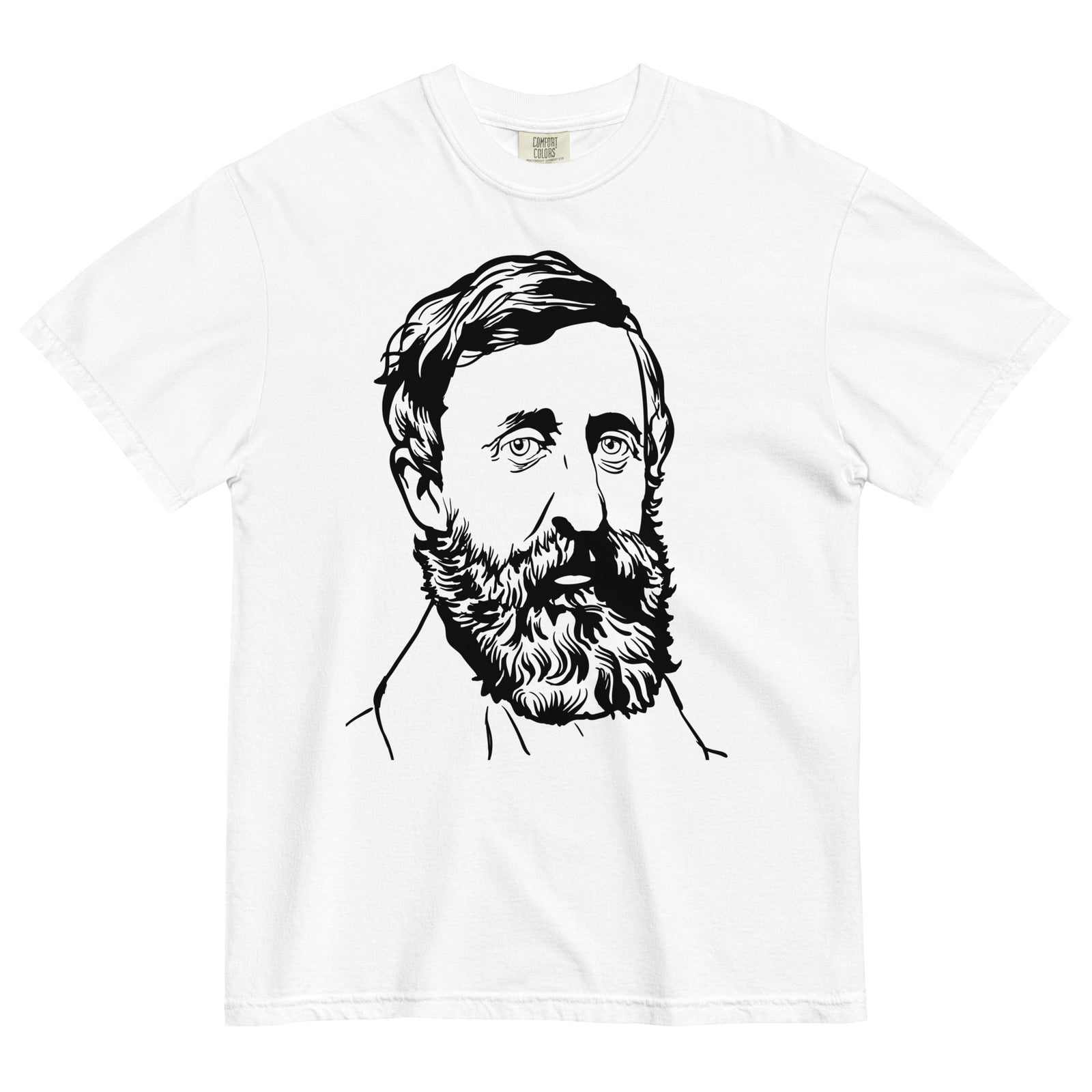 Henry David Thoreau Men’s Garment-dyed Heavyweight Tee