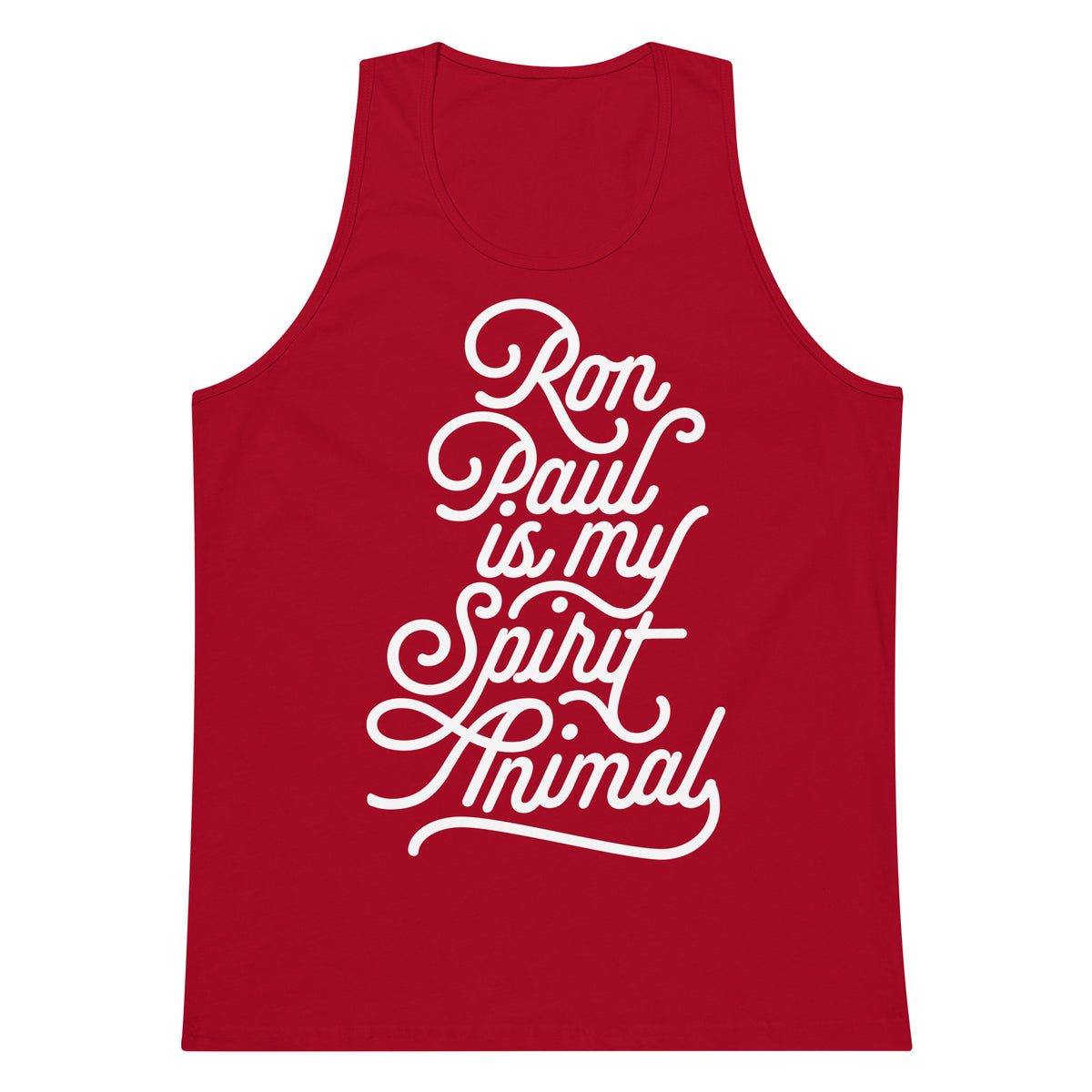 Ron Paul is My Spirit Animal Men’s Tank Top