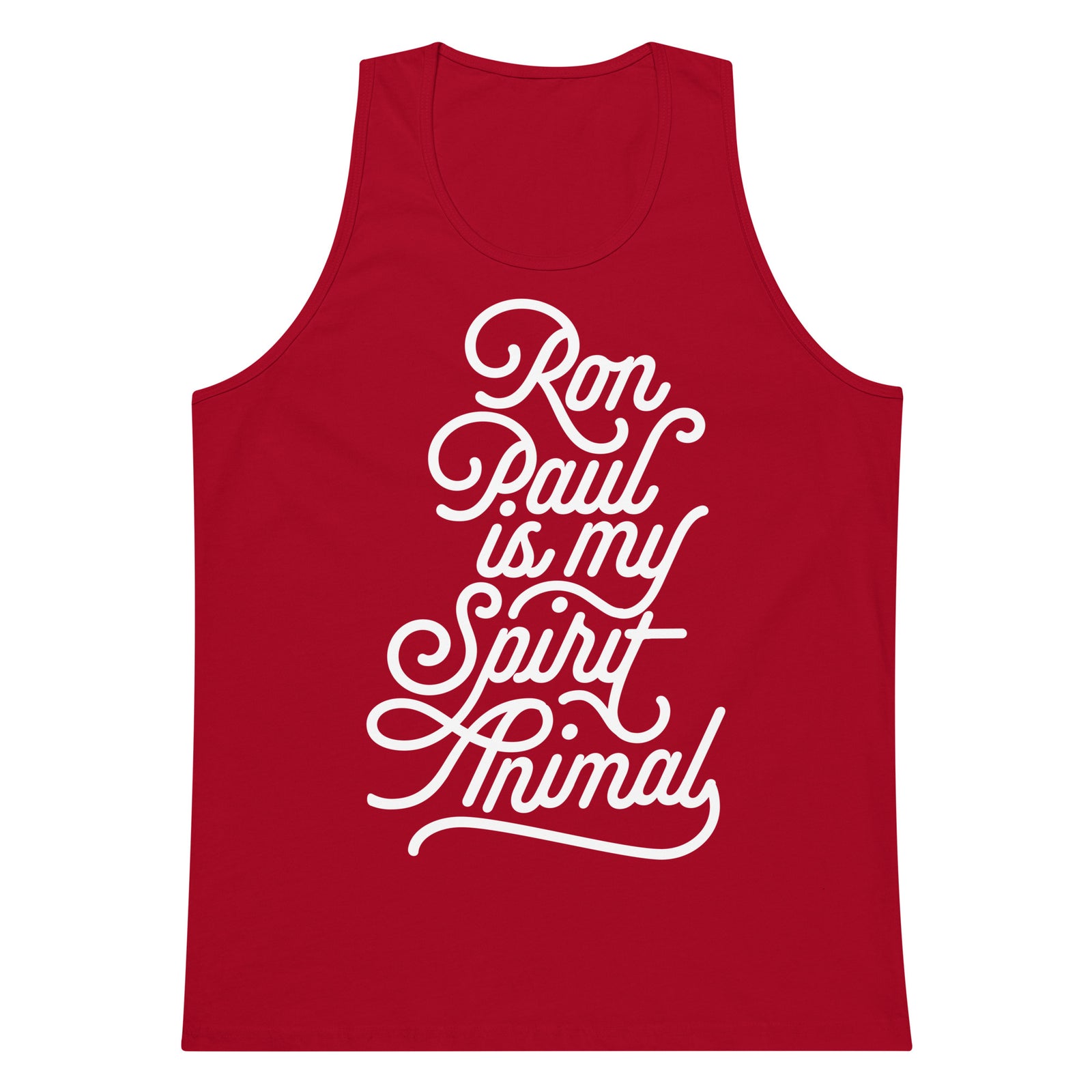 Ron Paul is My Spirit Animal Men’s Tank Top