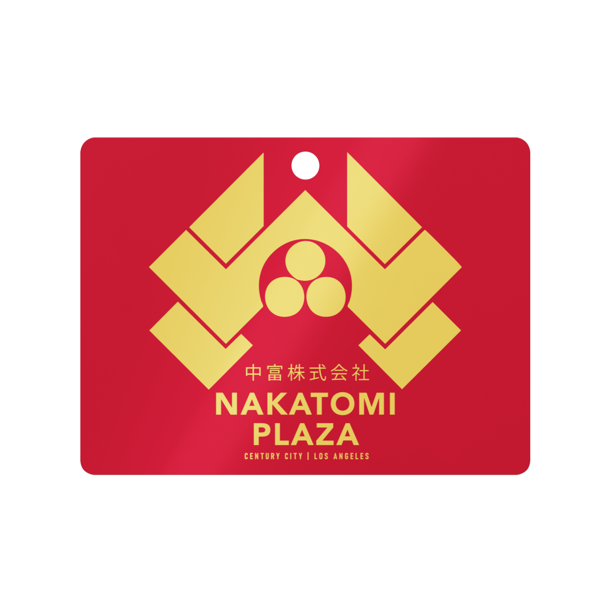 Nakatomi Plaza Metal Ornament