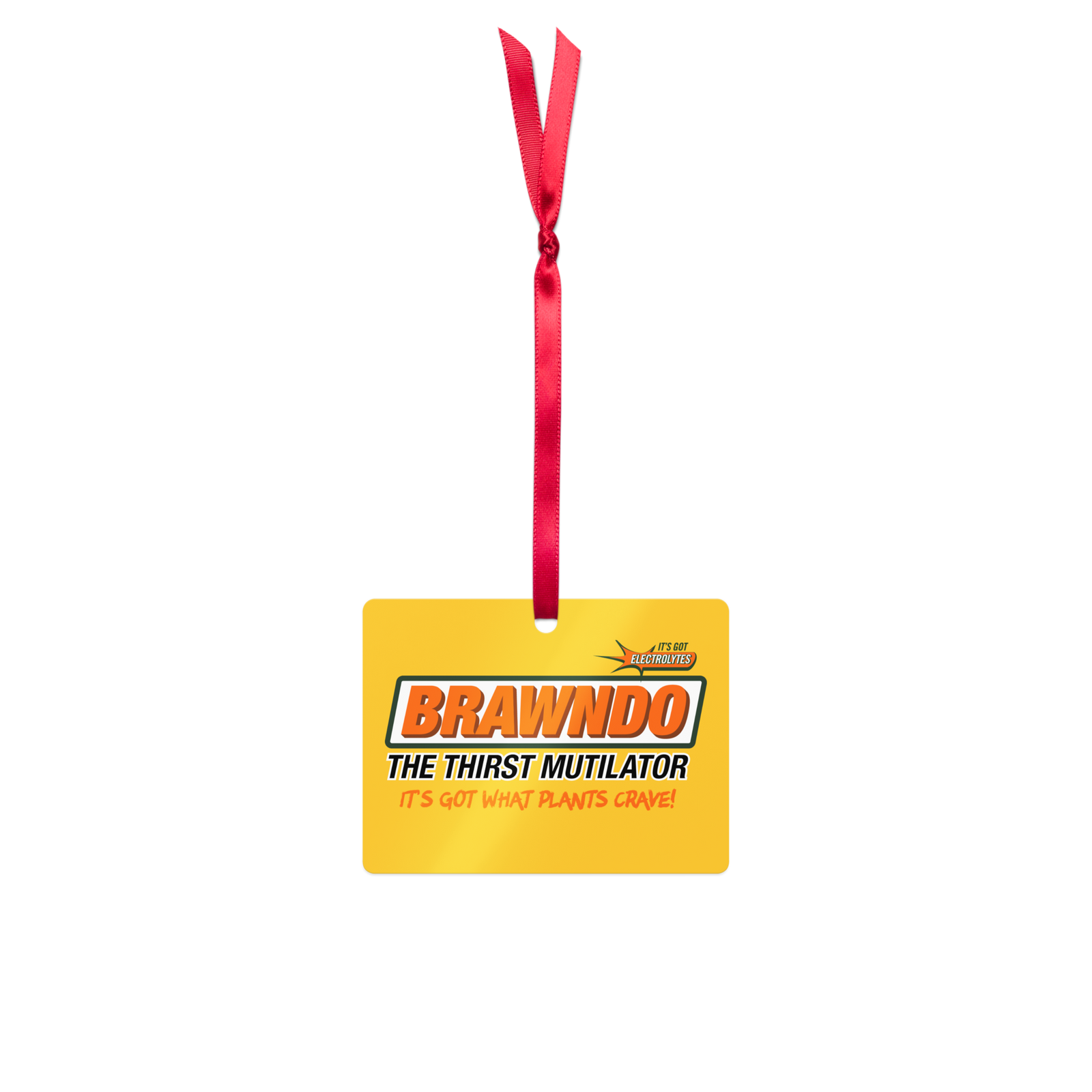 Brawndo The Thirst Mutilator Metal Ornament