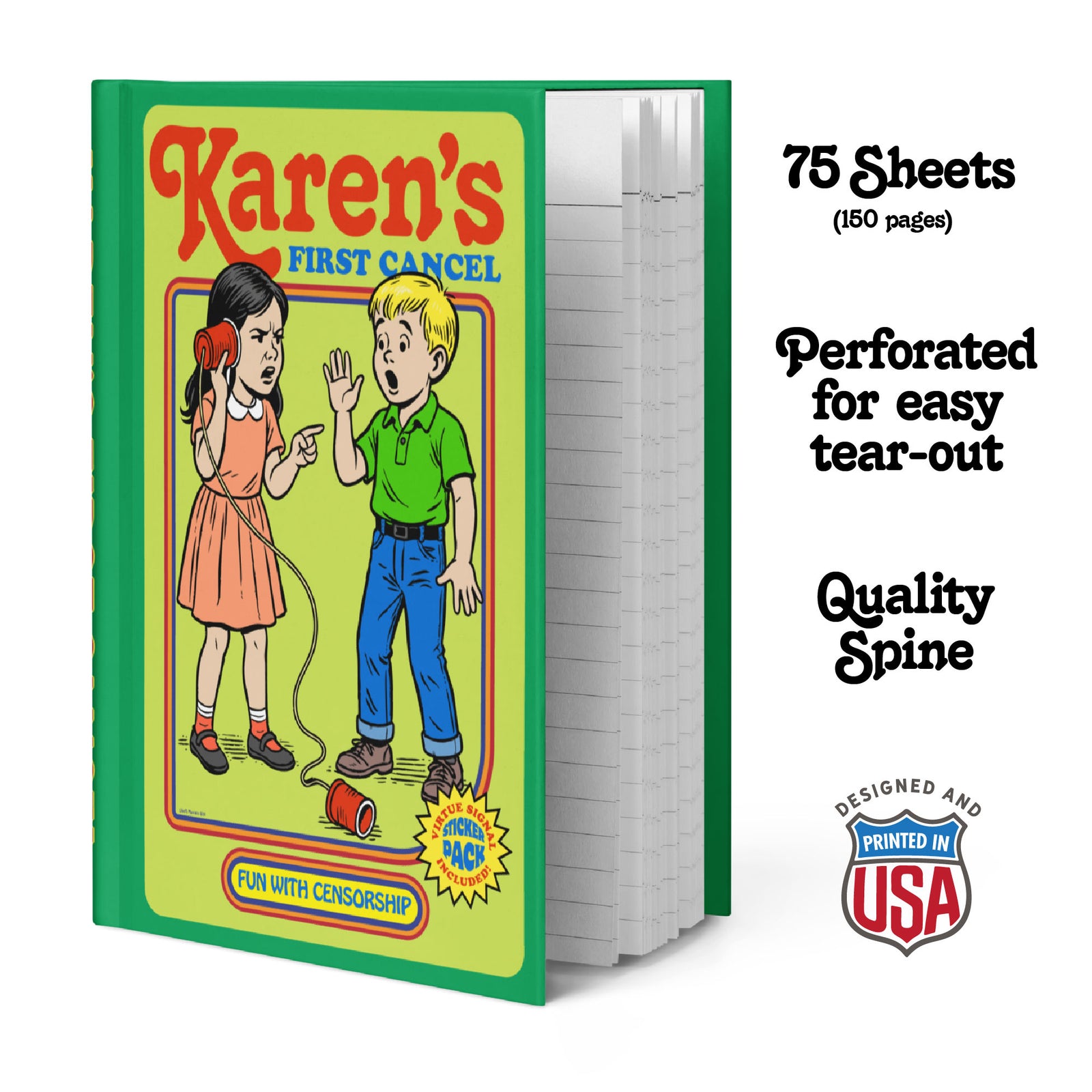 Karen's First Cancel Hardcover Journal