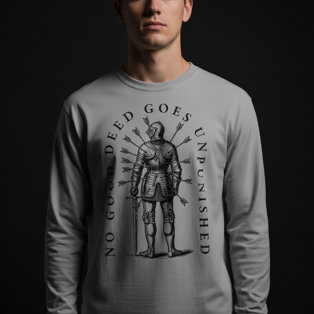 No Good Deed Goes Unpunished Heavyweight Long Sleeve Shirt