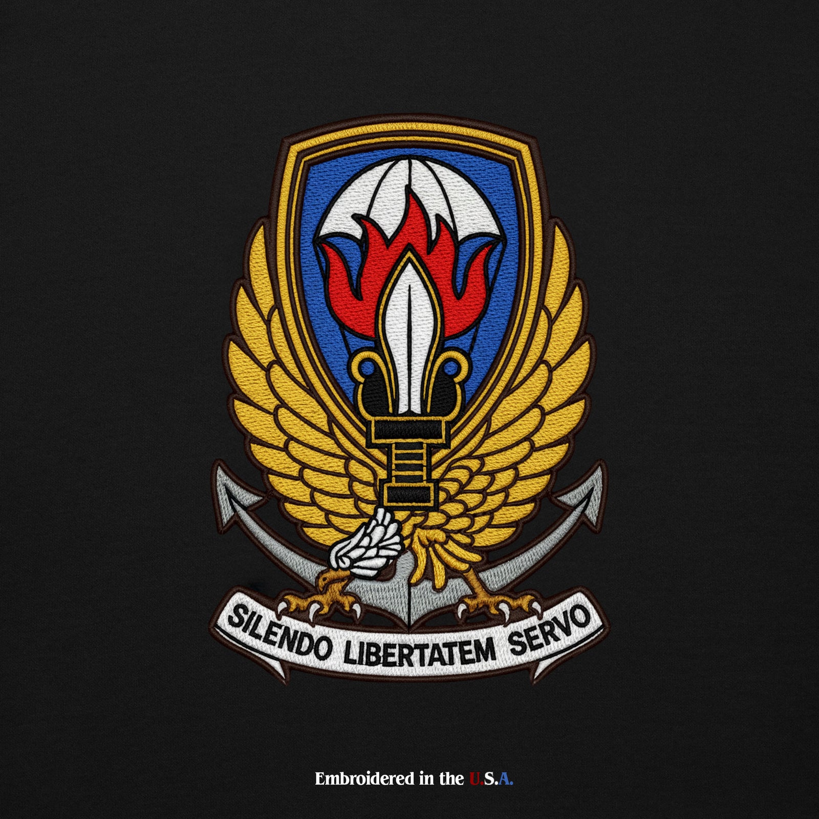 Operation Gladio Embroidered Hoodie