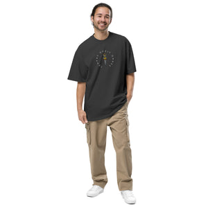 Tempus Occit Omnes Oversized Embroidered T-Shirt