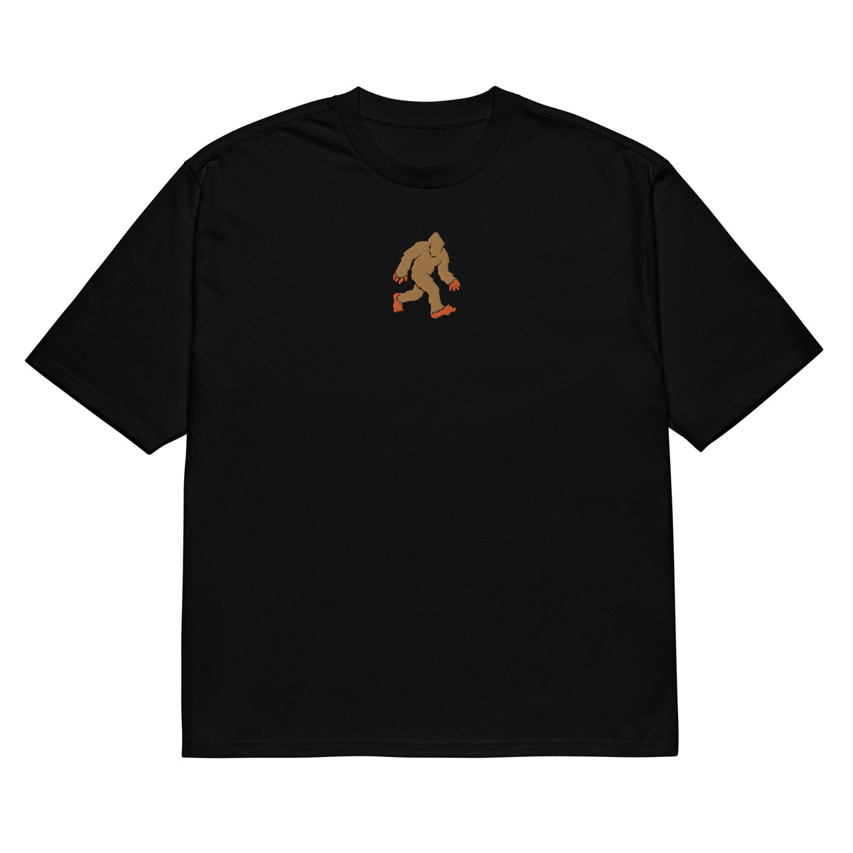 Bigfoot Embroidered Oversized Heavyweight T-shirt