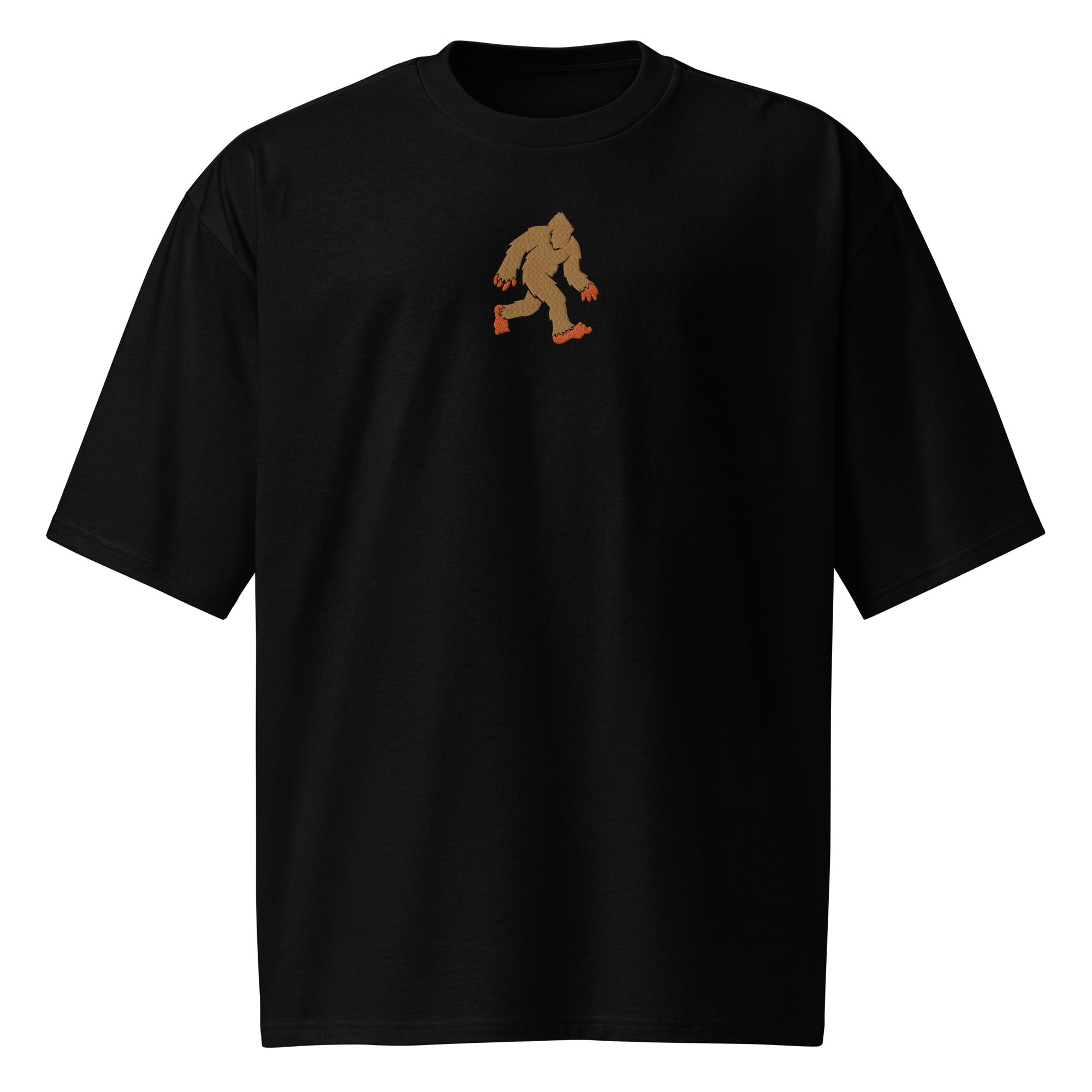 Bigfoot Embroidered Oversized Heavyweight T-shirt