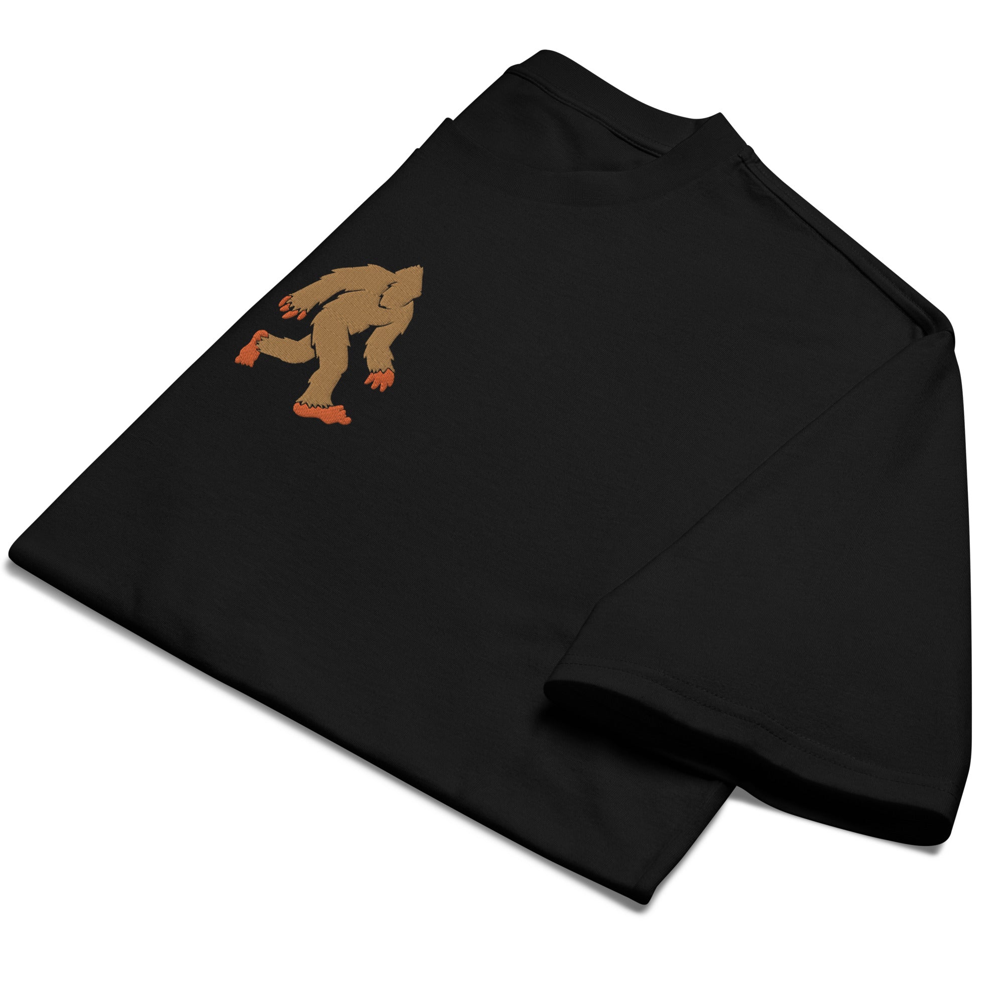 Bigfoot Embroidered Oversized Heavyweight T-shirt