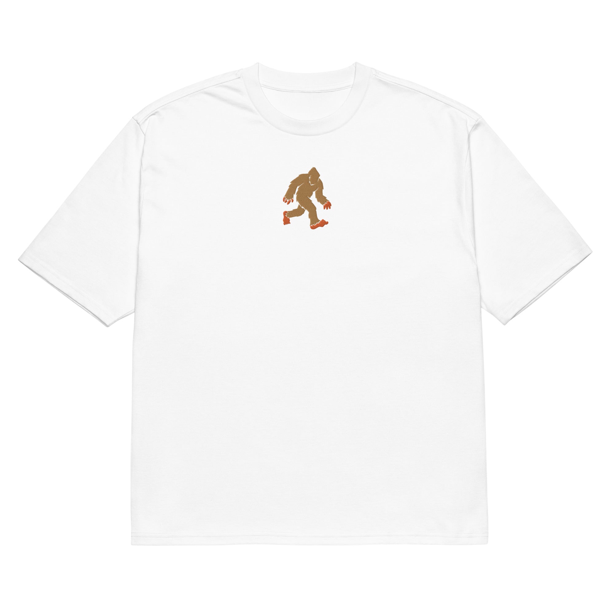 Bigfoot Embroidered Oversized Heavyweight T-shirt