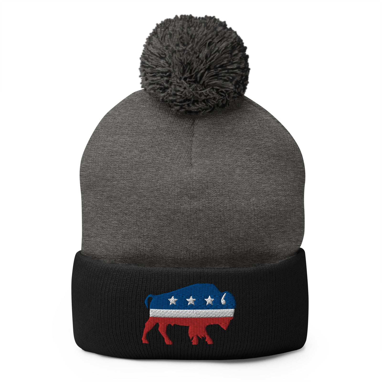 Independent Bison Pom-Pom Beanie