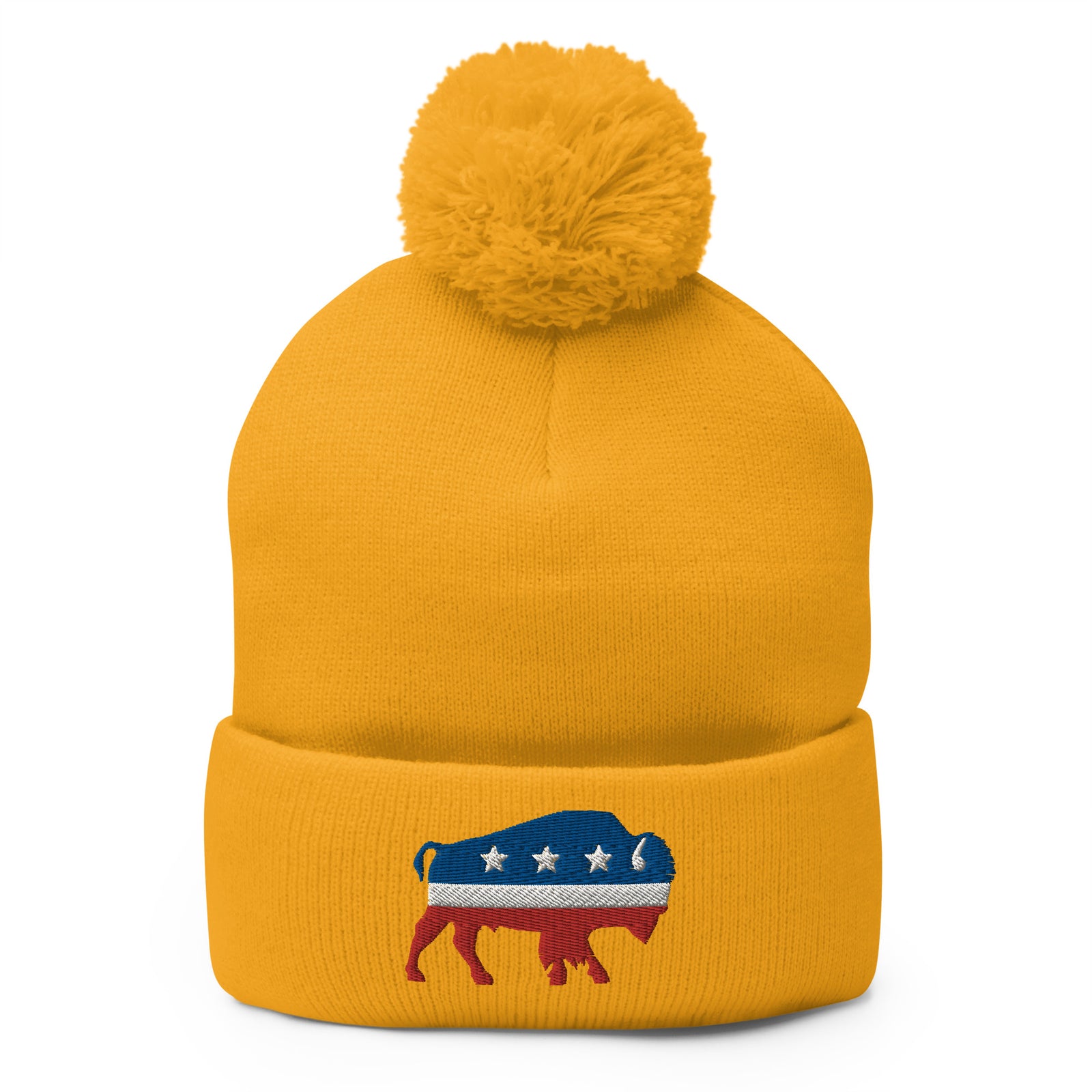 Independent Bison Pom-Pom Beanie