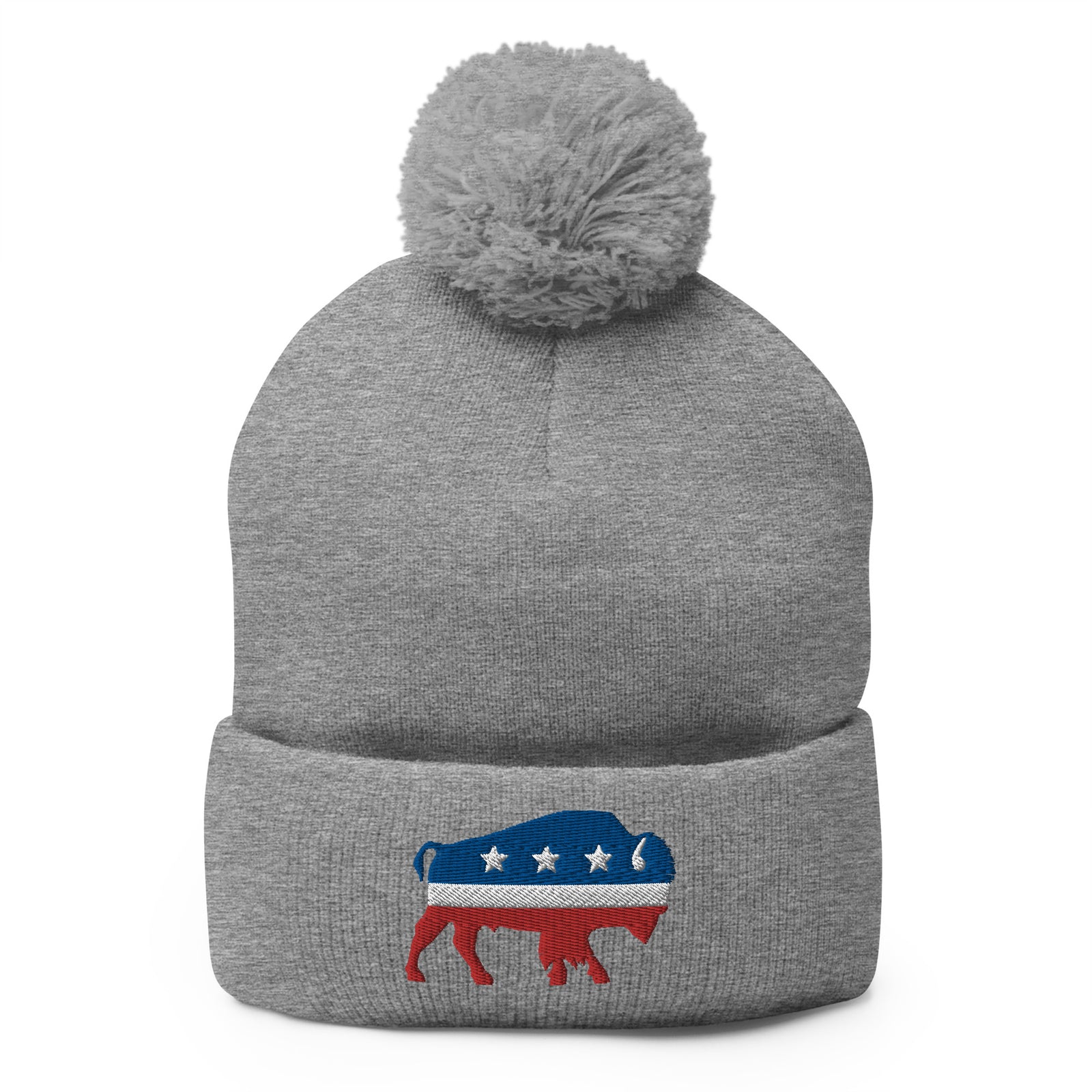 Independent Bison Pom-Pom Beanie