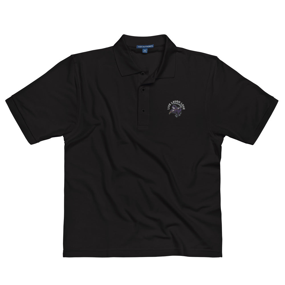 Live Laugh Love Reaper Men&#39;s Premium Polo