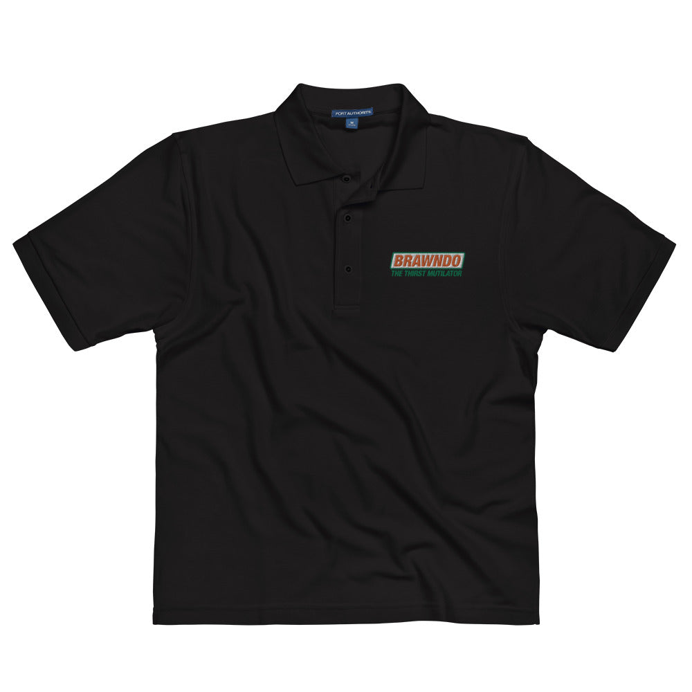 Brawndo the Thirst Mutilator Men's Polo