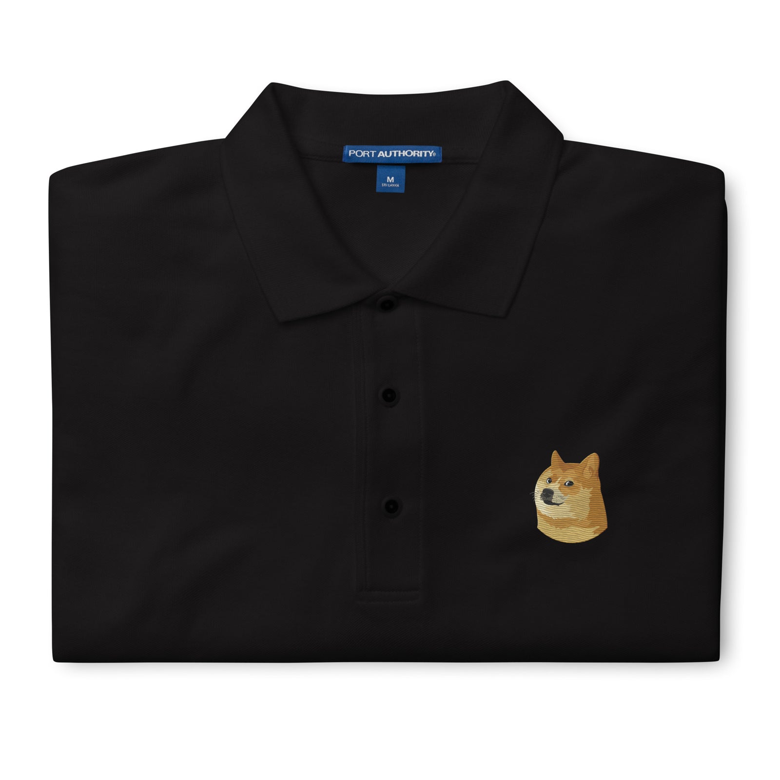 Doge Men's Meme Polo