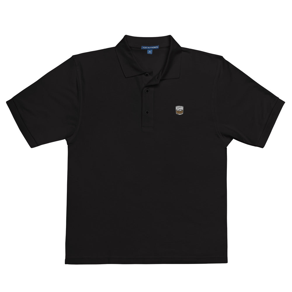Whiskey Lowball Men's Polo