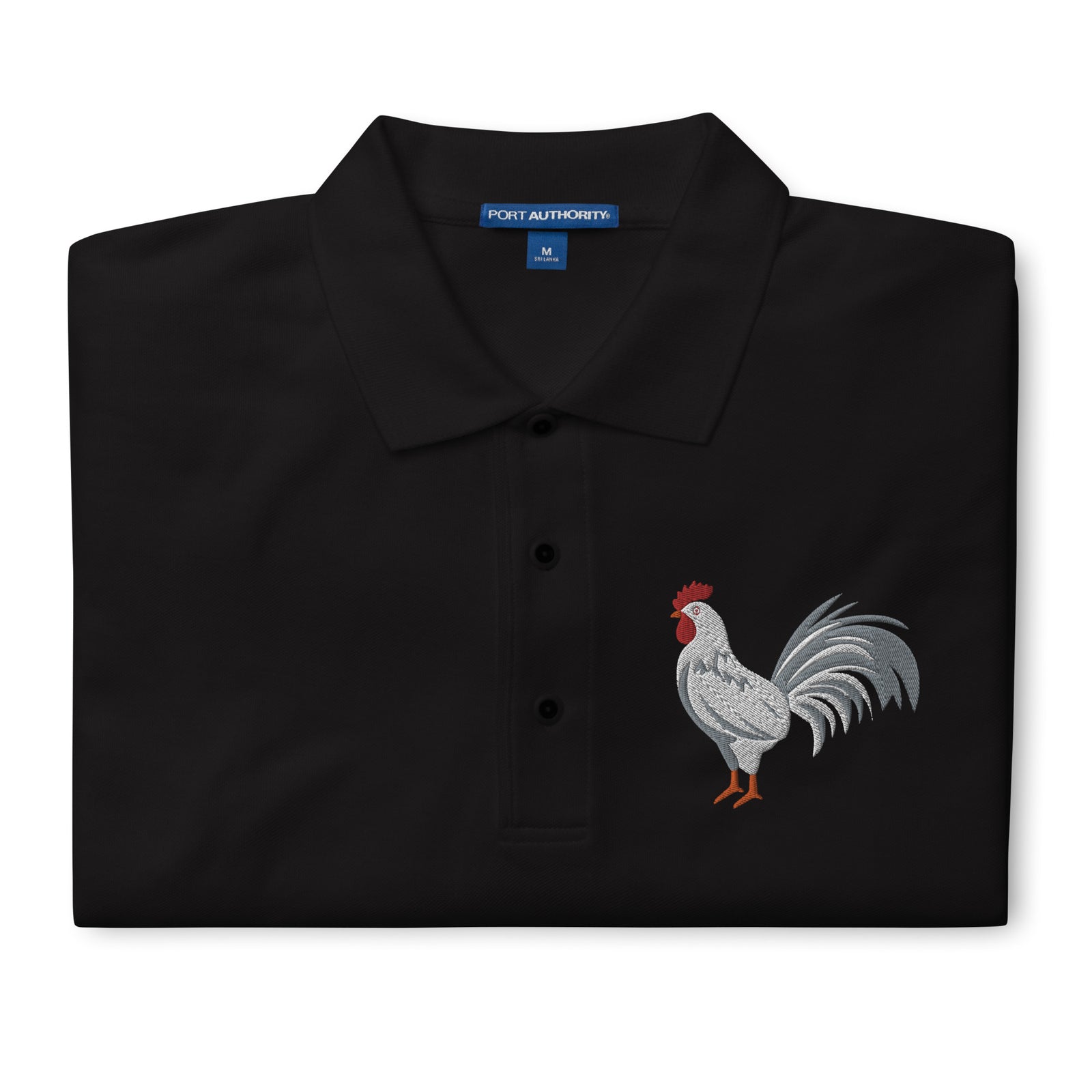 Huge White Cock Men's Polo