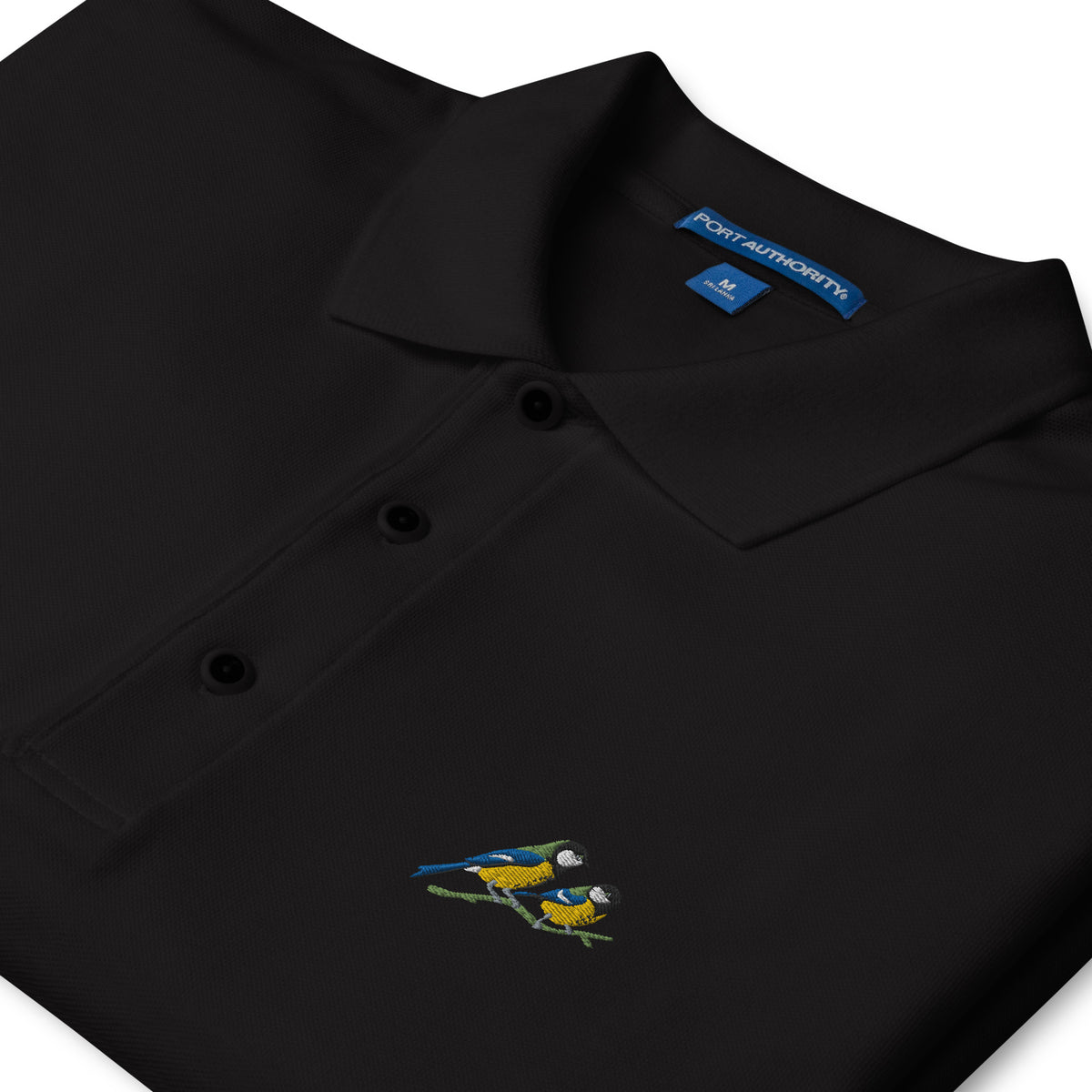 A Pair of Great Tits Men&#39;s Premium Polo