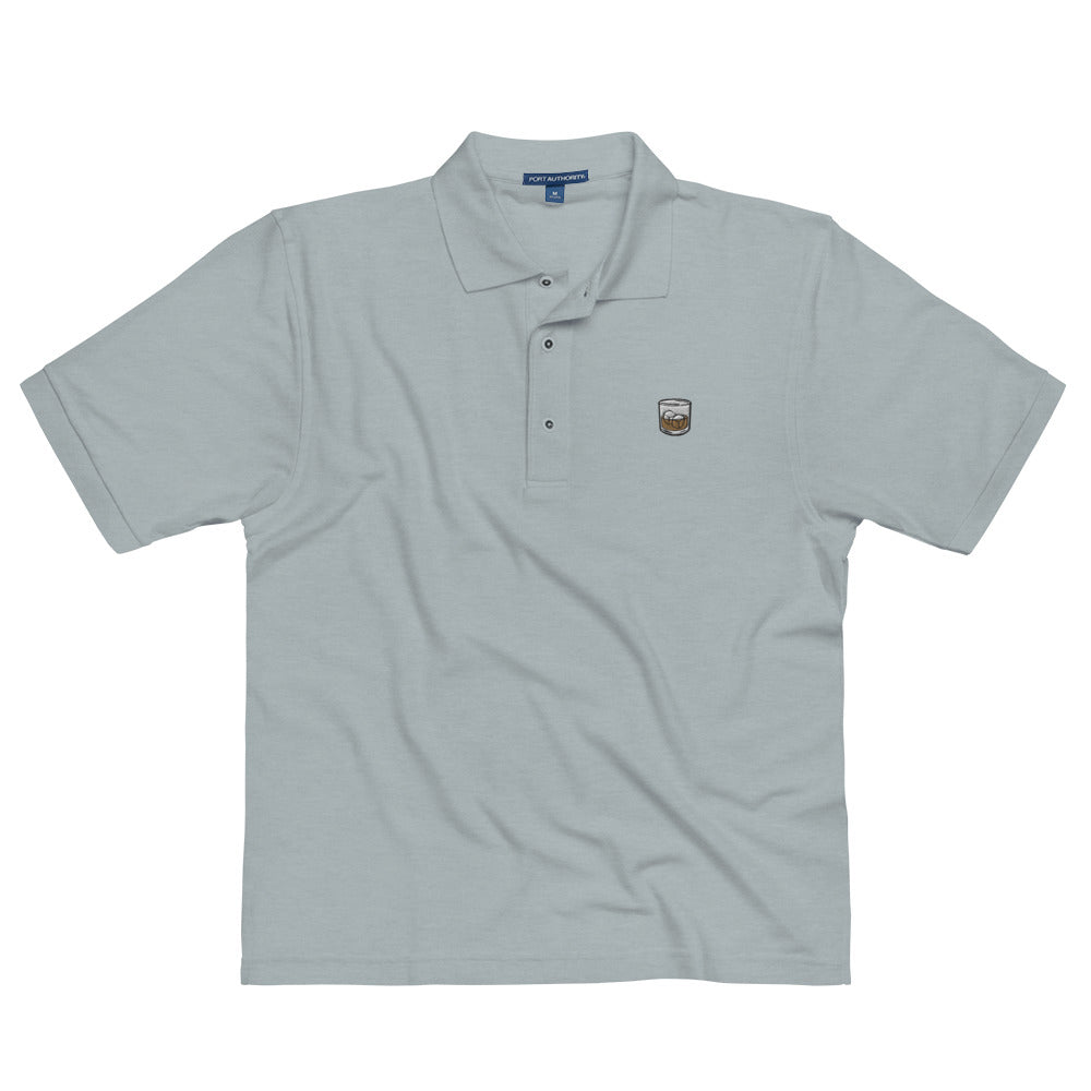 Whiskey Lowball Men's Polo