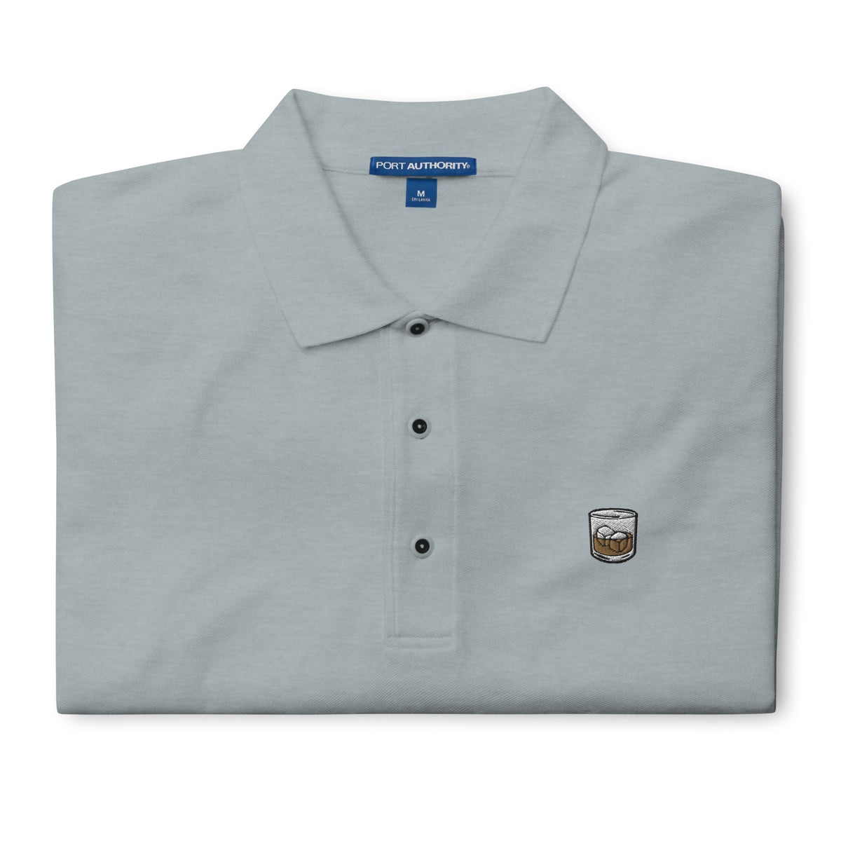 Whiskey Lowball Men&#39;s Polo