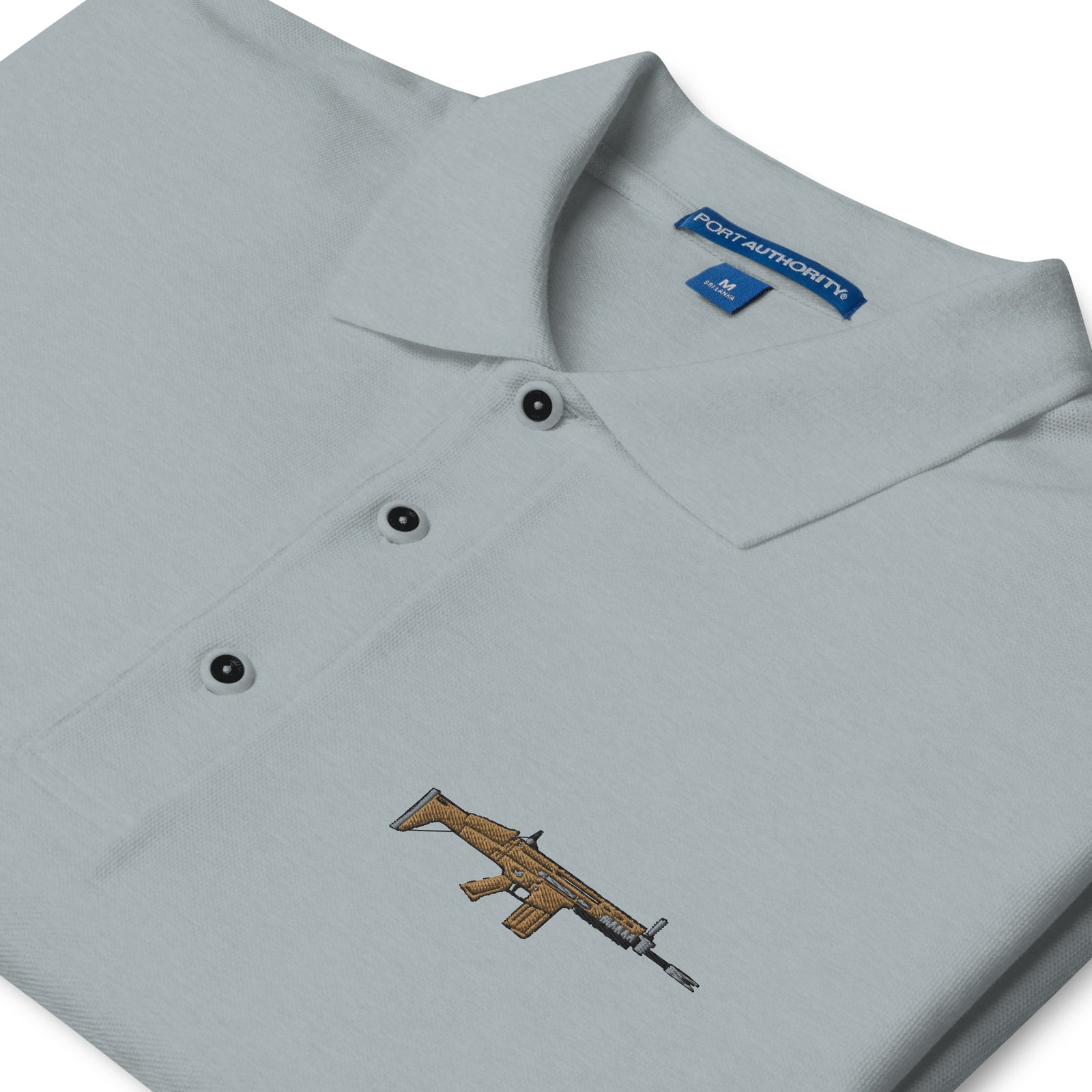 SCAR Embroidered Men's Polo