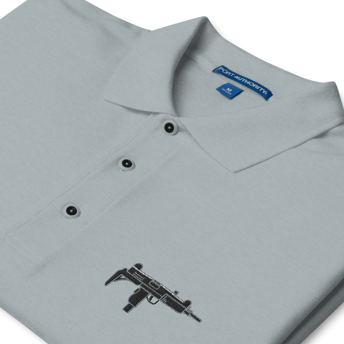 Uzi Men&#39;s Embroidered Polo