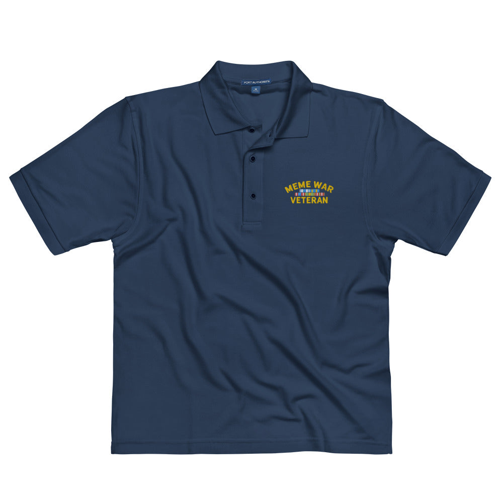 Meme War Veteran Men's Polo