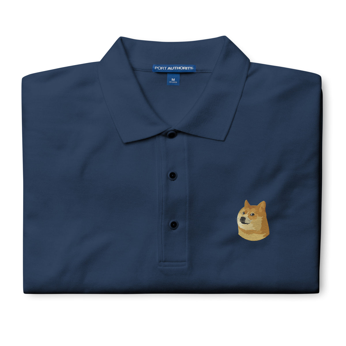Doge Men&#39;s Meme Polo