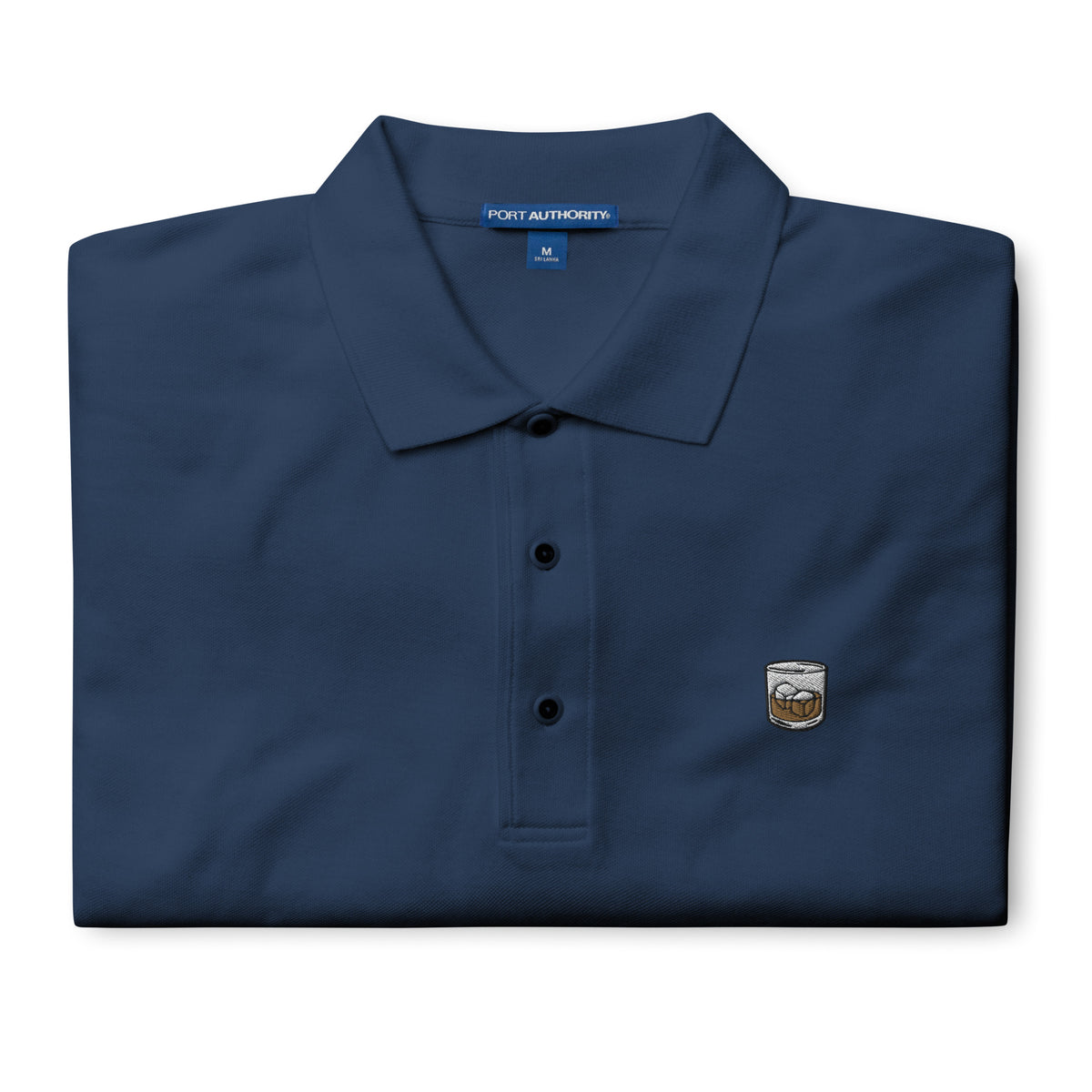 Whiskey Lowball Men&#39;s Polo