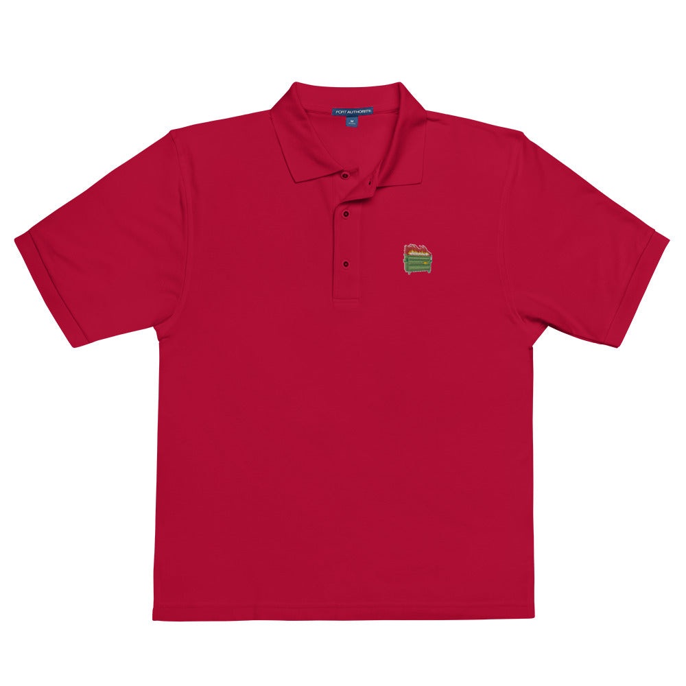 Dumpster Fire Men&#39;s Polo