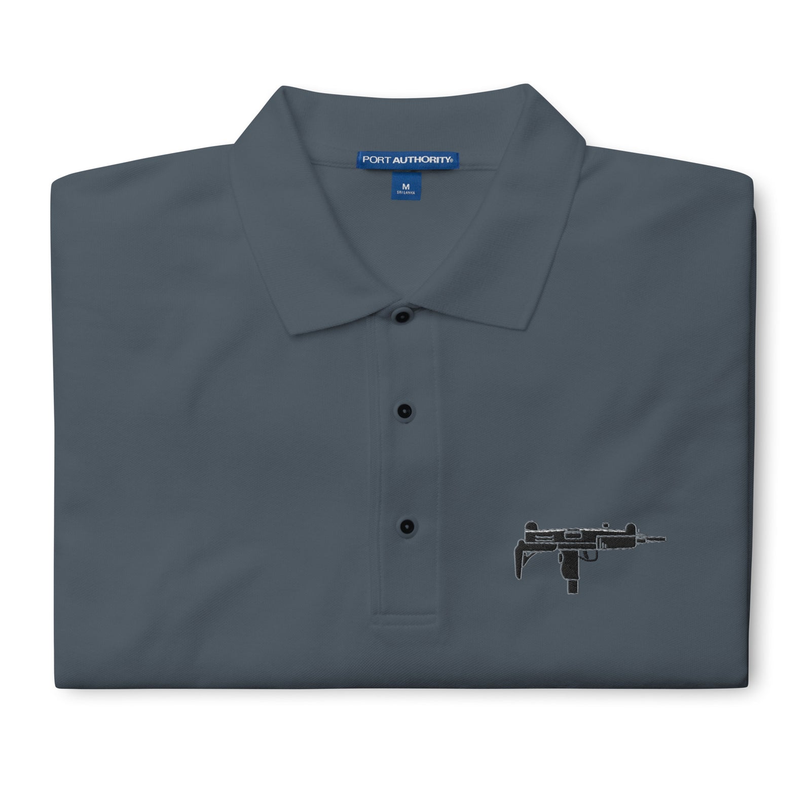 Uzi Men's Embroidered Polo